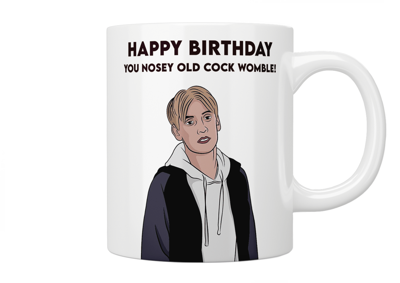 Happy Birthday You Nosey Old Cock Womble