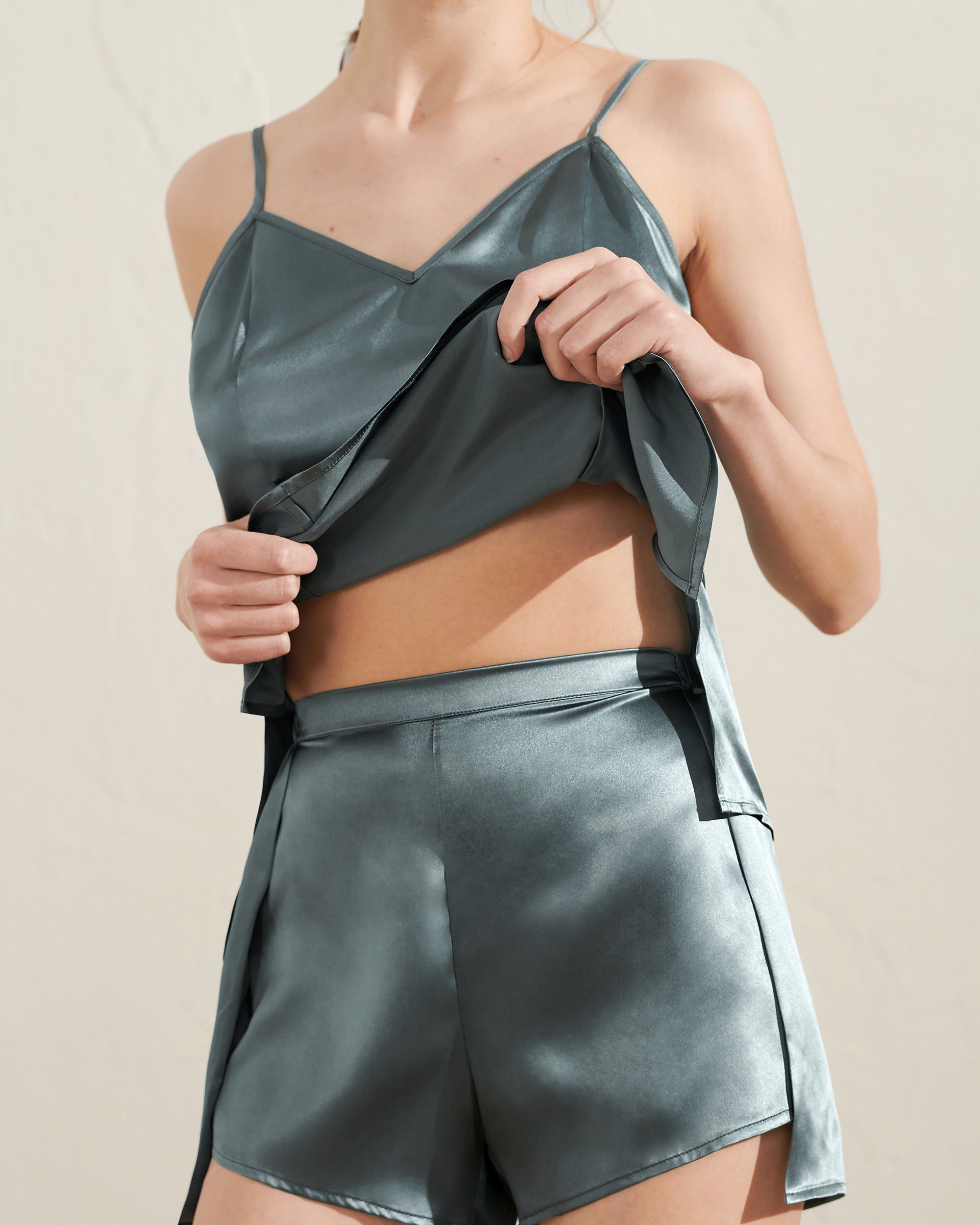 Betty Washable Silk Camisole Set for Women - Soft & Breathable Sleepwear, Loungewear & Underwear - Perfect for Nightwear, Travel & Home Relaxation