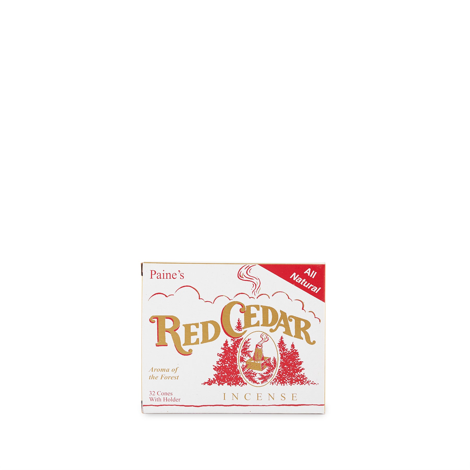 Premium Cedar Cone Incense - Natural Aromatherapy for Relaxation & Meditation (Box of 32) - Perfect for Yoga, Spa & Home Fragrance