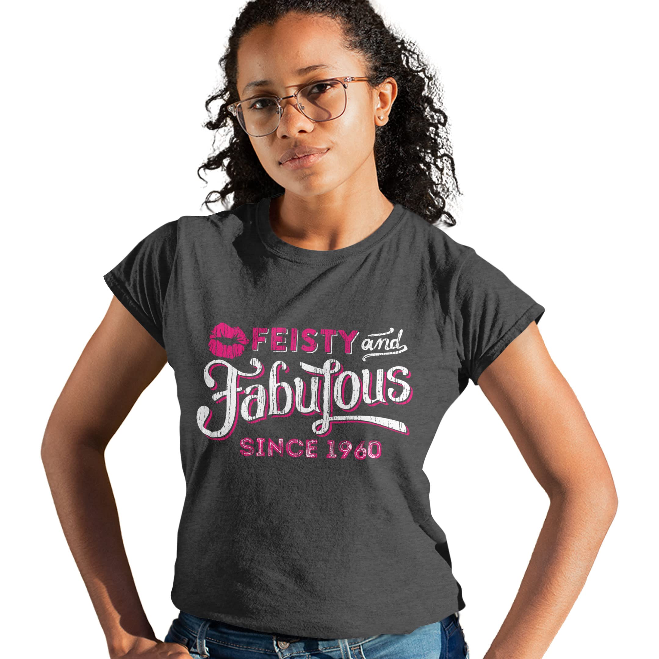 62nd Birthday Shirts for Women - Vintage 1960 Themed 60 Year Old Birthday T-Shirts - Perfect for Birthday Parties, Gifts & Celebrations