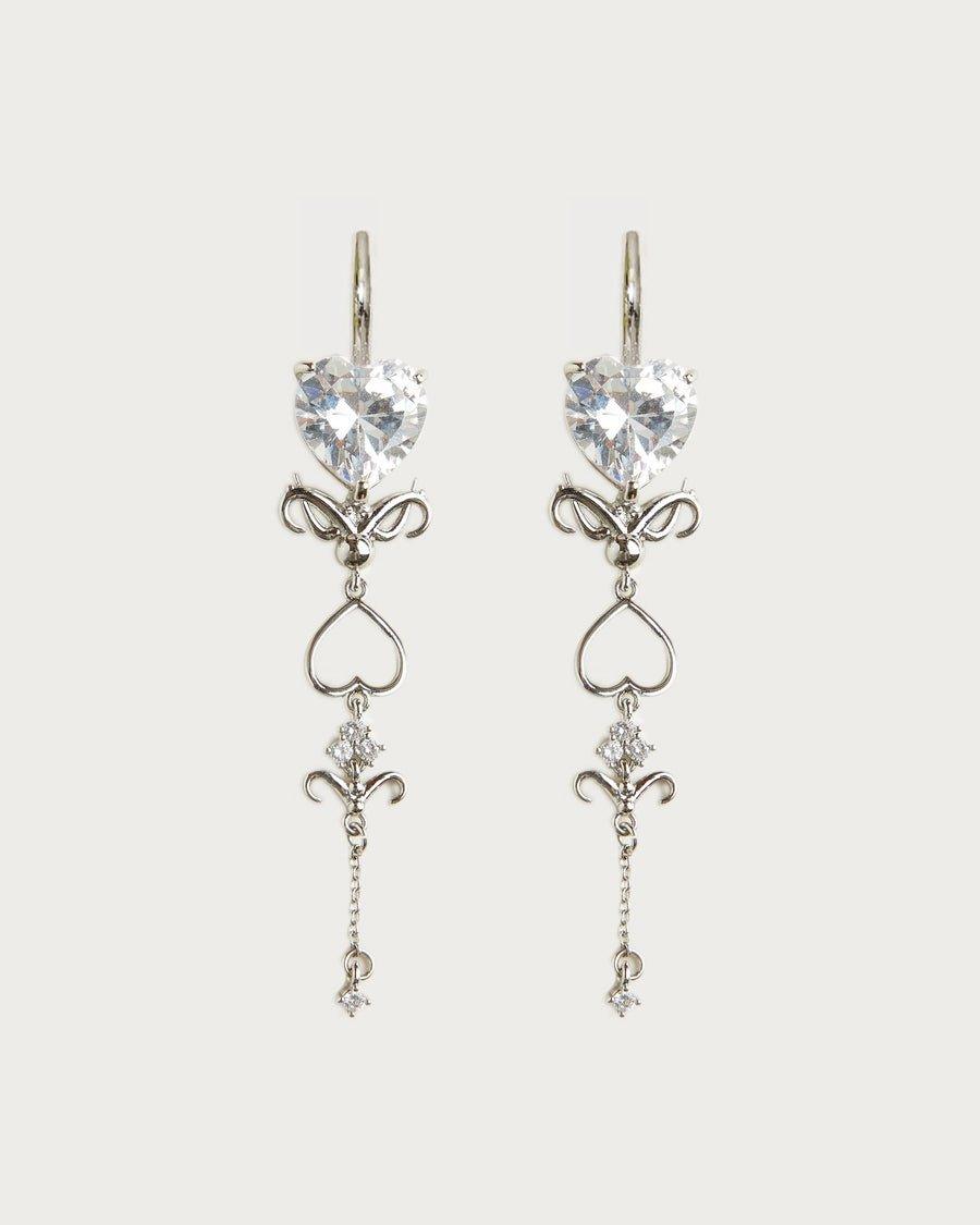 Elegant Silver Dripping Earrings for Women - Trendy Dangle Drop Earrings for Party, Wedding & Everyday Wear