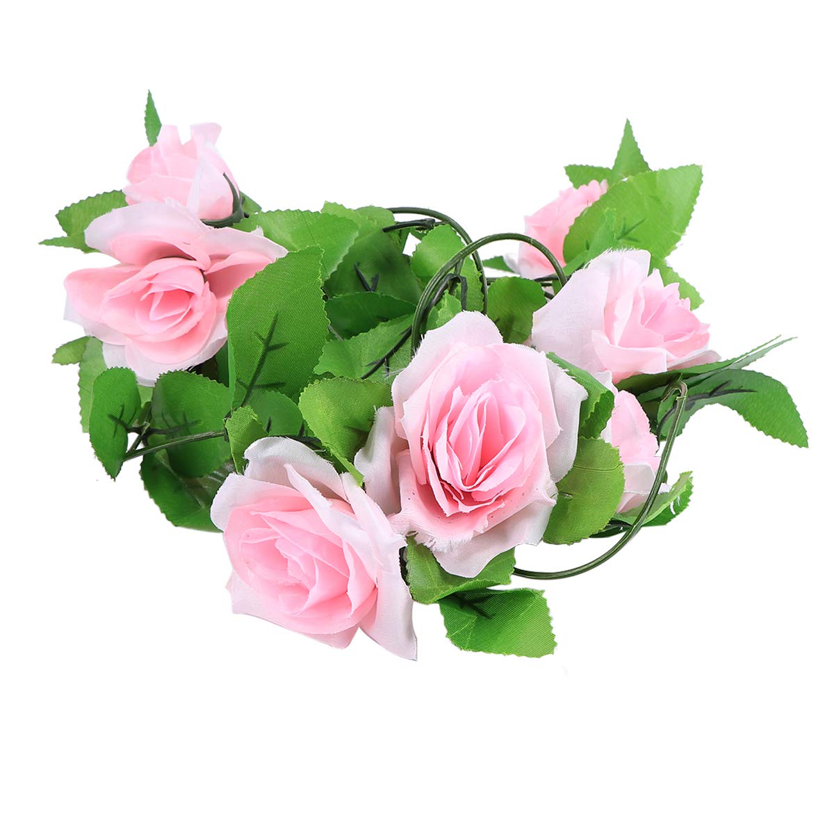 BESPORTBLE Artificial Rose Vine - 1pc Realistic Fake Rose Rattan Decor for Home, Wedding, Party & Garden Floral Arrangements | Water-Resistant Faux Flowers