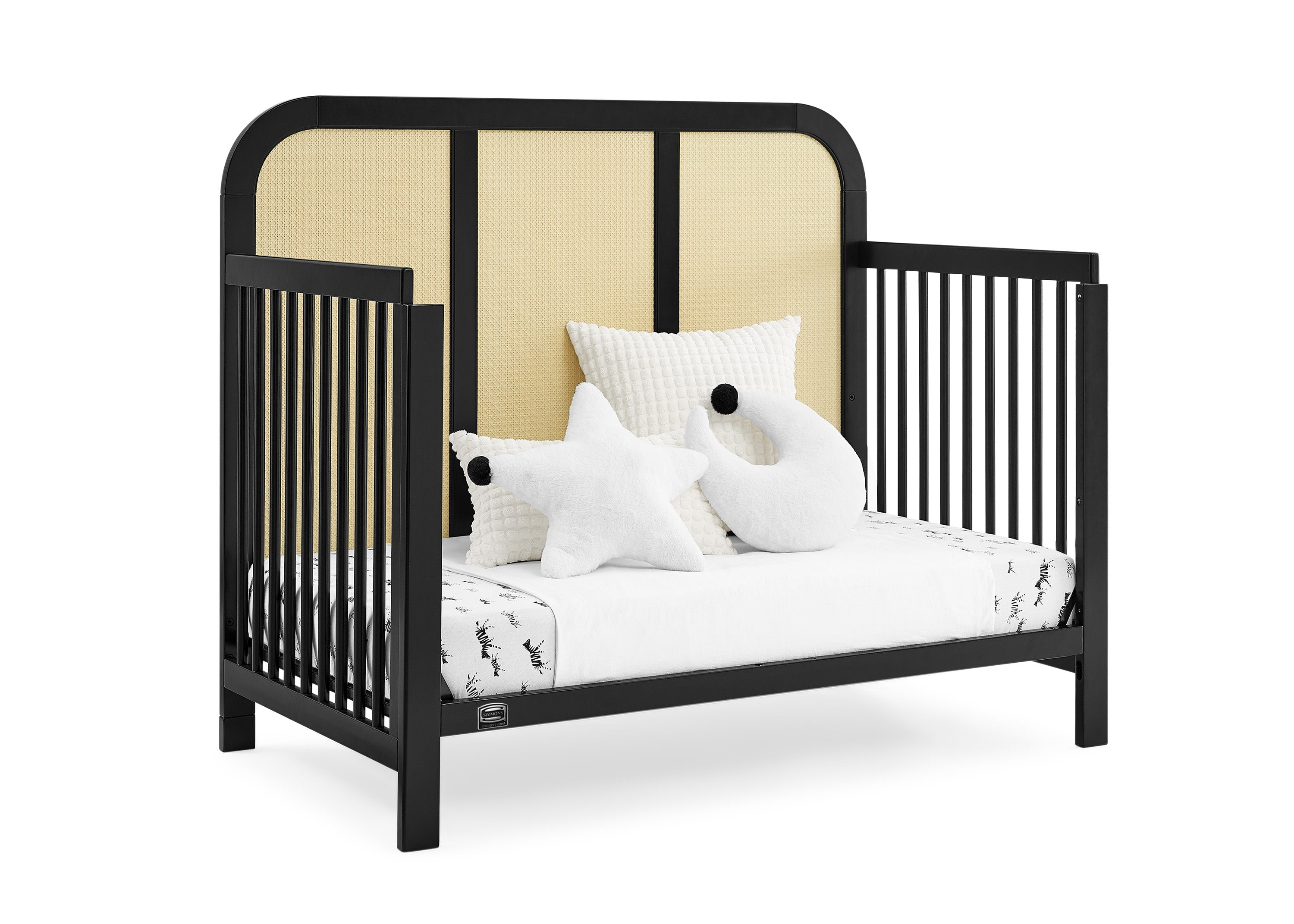 Theo 6-in-1 Convertible Baby Crib - Toddler Bed, Daybed & Full Size Bed | Nursery Furniture for Boys & Girls | Perfect for Newborns to Teens