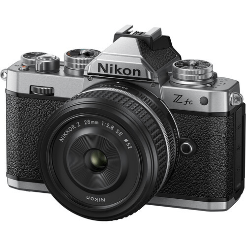 Nikon Z fc Mirrorless Digital Camera with 28mm Lens Kit - Compact Retro Style for Travel, Vlogging & Street Photography | 4K Video & 20.9MP Sensor