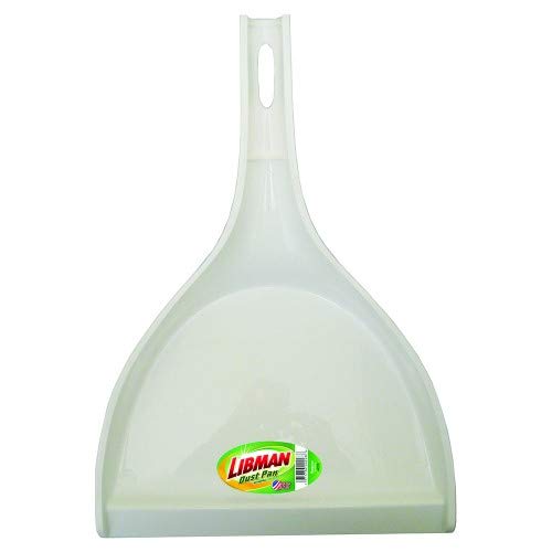 Libman Dustpan and Broom Set - 10 Inch Heavy Duty Dust Pan with Long Handle (Pack of 18) - Ideal for Home, Office, and Commercial Cleaning