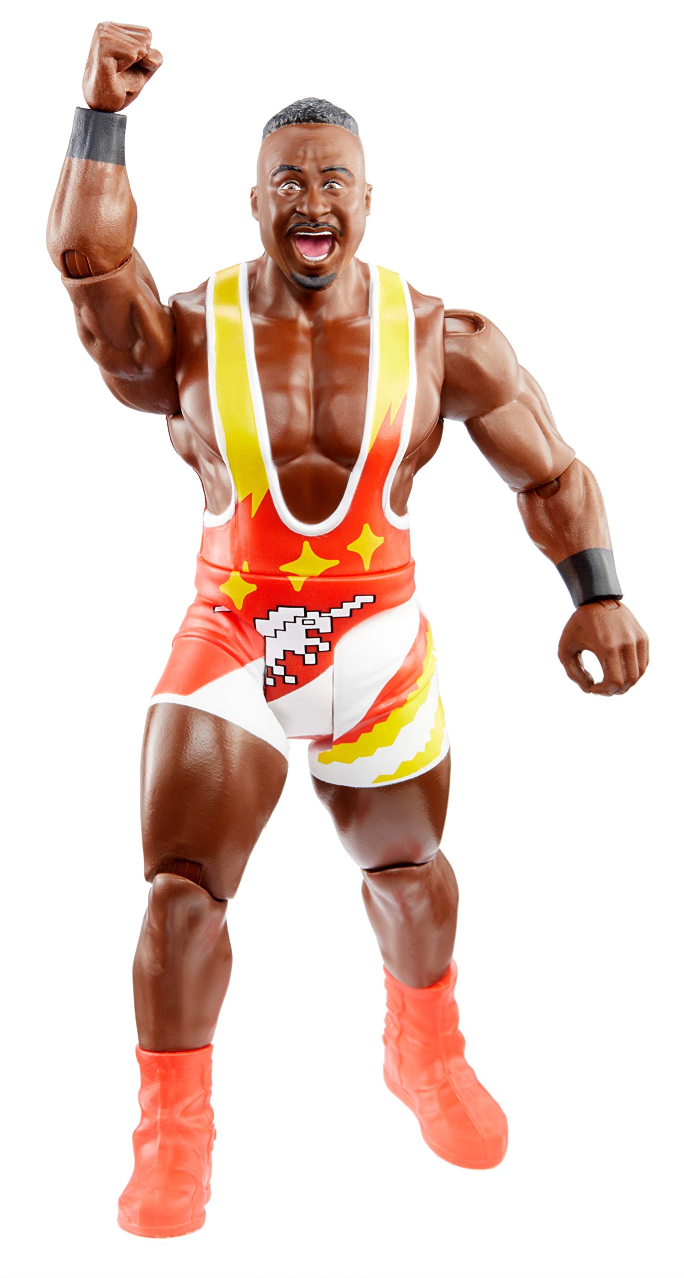 WWE Big E Action Figure - Collectible Wrestling Toy for Kids & Adults - Perfect for Play, Display & Gifts