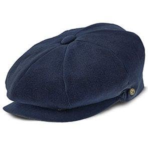 Beckham Cotton Newsboy Cap for Men - Casual & Vintage Style