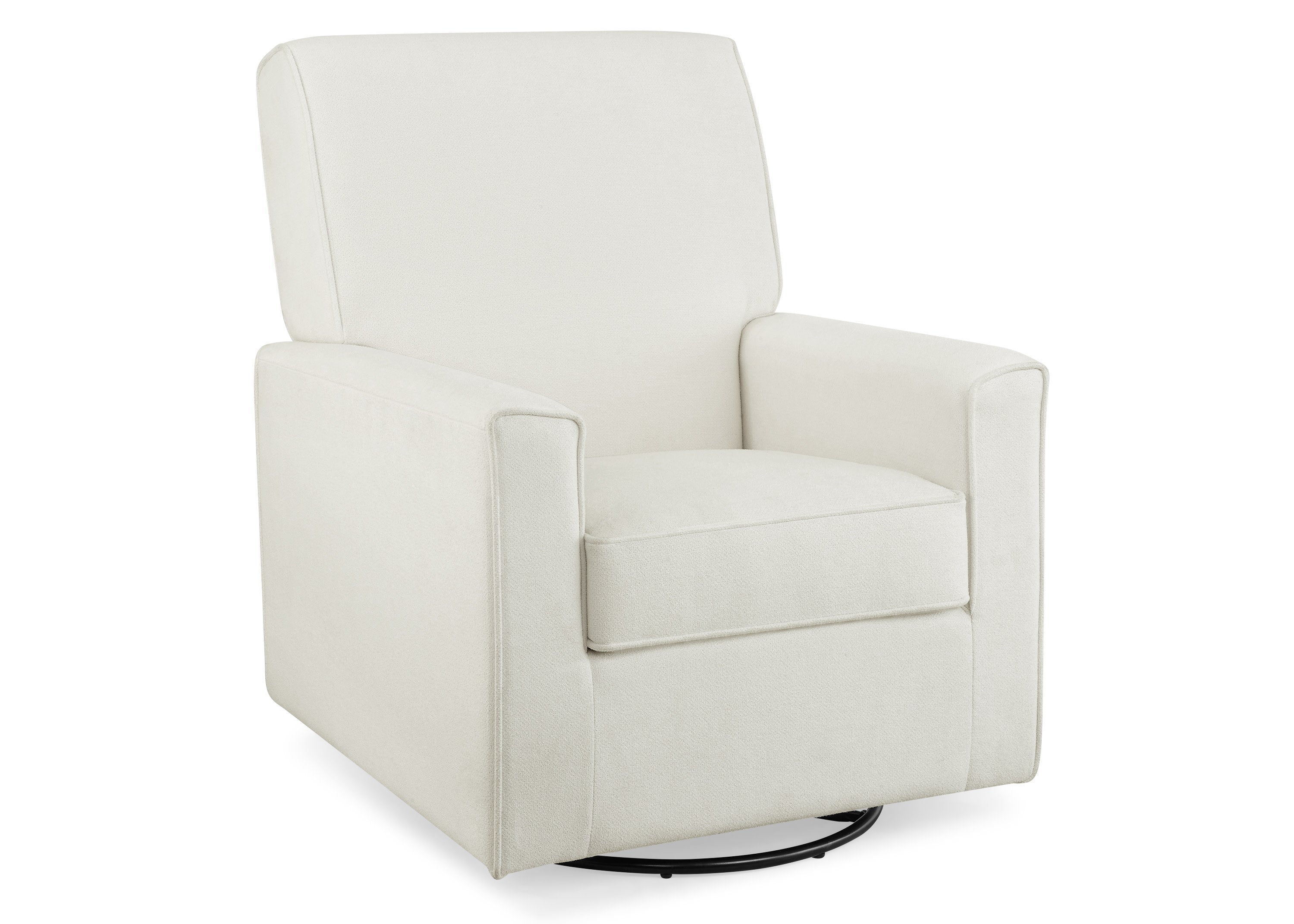 Sophie Nursery Glider Swivel Chair with LiveSmart Fabric - Ultra Soft Rocking Recliner for Breastfeeding & Baby Nursery - Perfect for Nursing, Reading & Relaxing in Nursery or Living Room