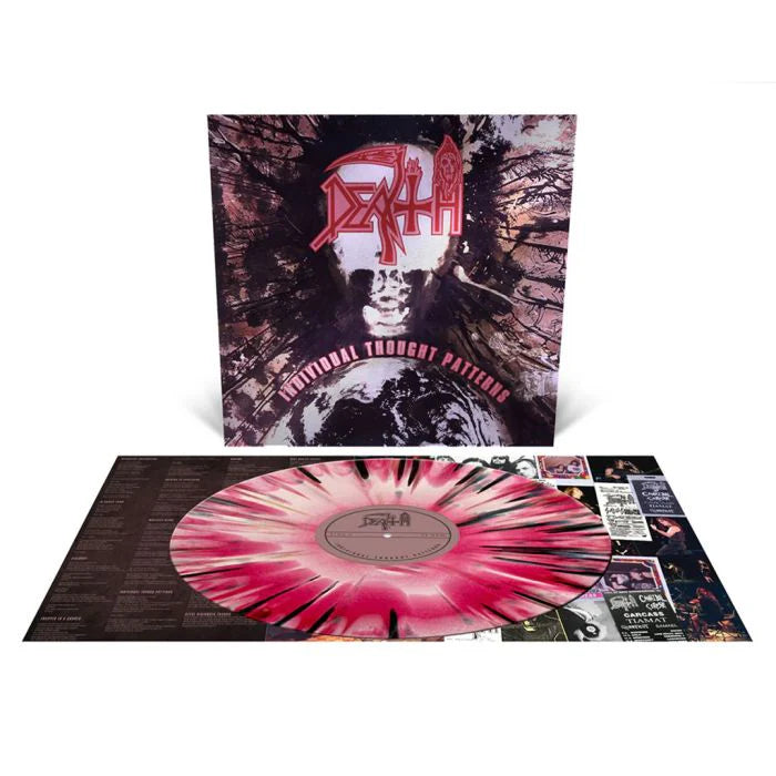 Death - Individual Thought Patterns Limited Edition Foil Cover Vinyl LP | Collectible Metal Music Record for Audiophiles & Music Enthusiasts | Perfect for Home Listening, Gifts & Vinyl Collections