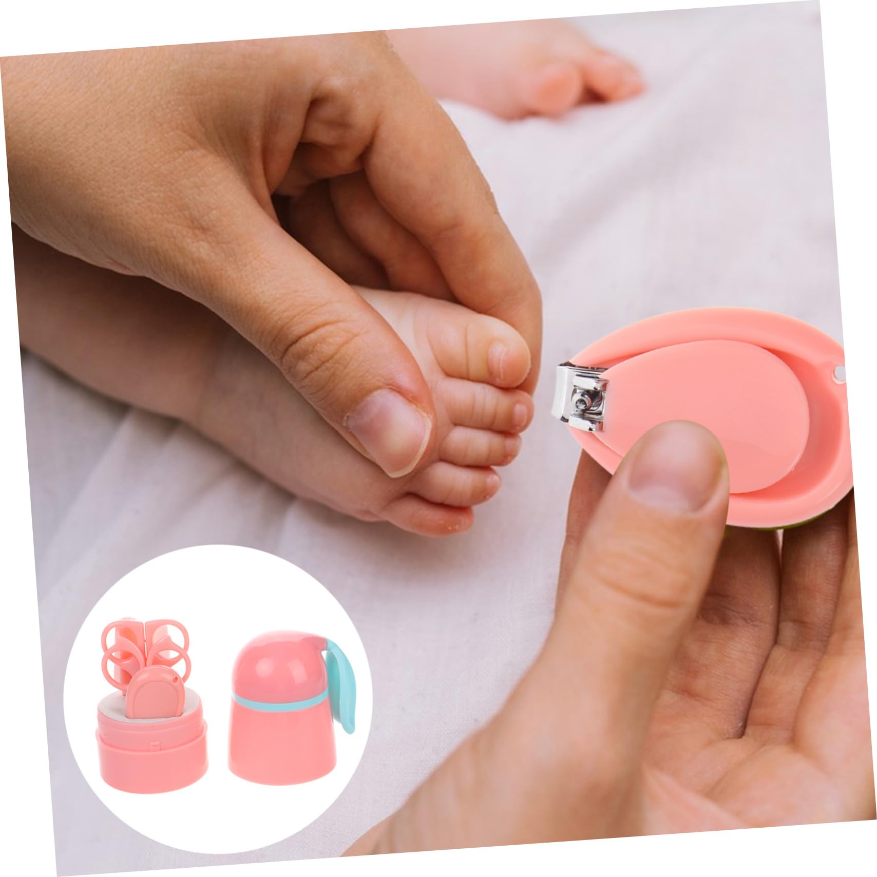 Baby Electric Nail Trimmer Kit - Safe Clippers & Filer for Newborns & Toddlers - Perfect for Home & Travel Grooming