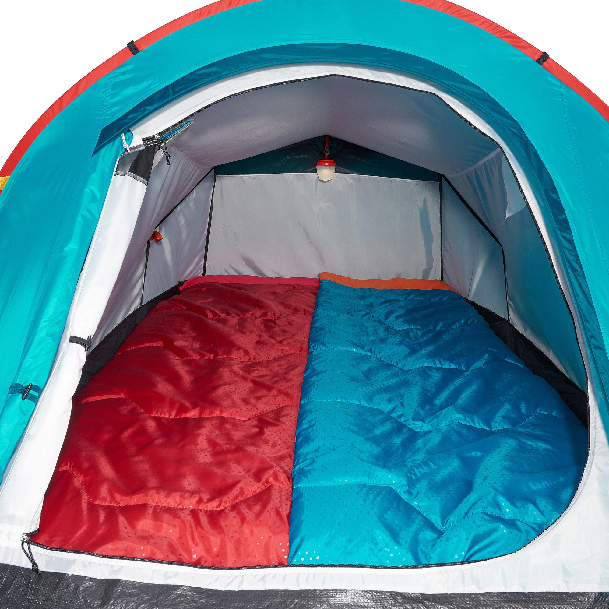Quechua 2 Second Waterproof Pop Up Camping Tent for 2 Person - Lightweight Instant Setup Tent for Hiking, Backpacking & Outdoor Adventures