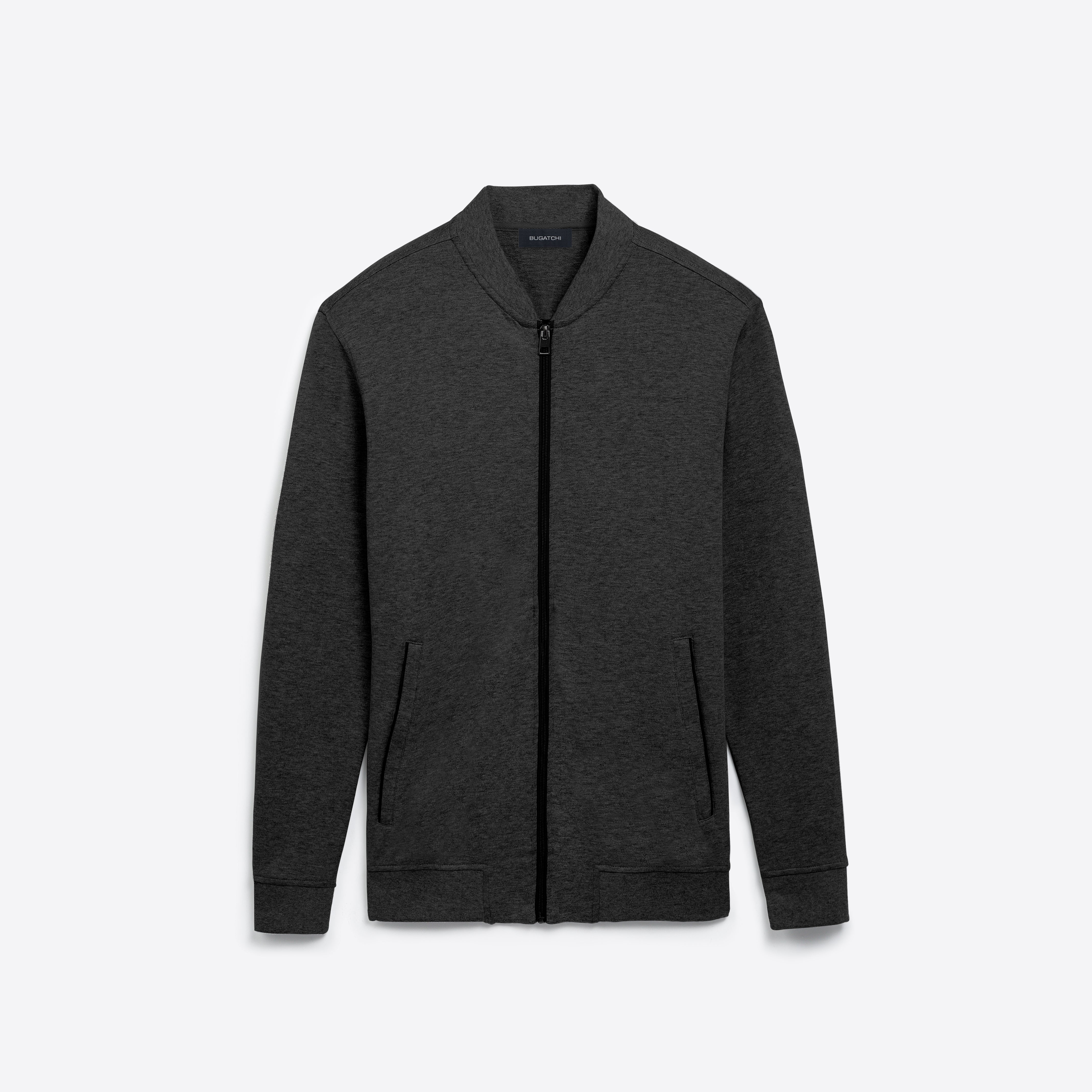 COMFORT Solid Heather Full Zip Sweatshirt for Men & Women - Soft Casual Pullover Hoodie for Everyday Wear, Gym, and Outdoor Activities