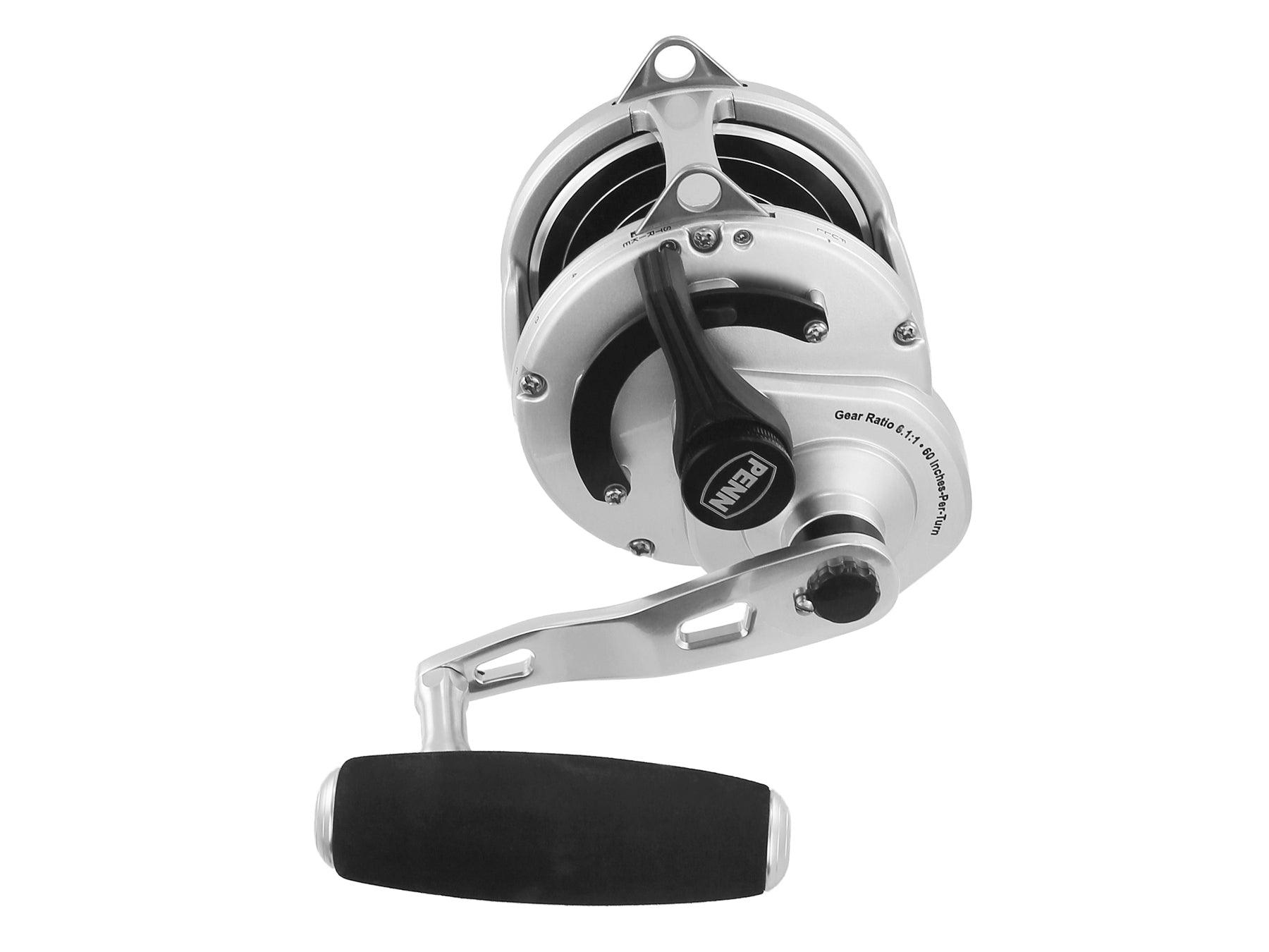 Jigging World Power Handles for Penn Fathom II Single Speed Reels - Heavy Duty Fishing Upgrade for Saltwater & Freshwater Anglers | Perfect for Deep Sea, Offshore & Inshore Fishing Adventures