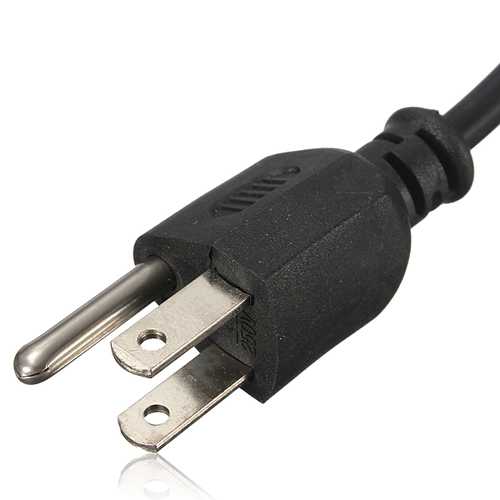 Universal AC Power Supply Adapter Cord with 3-Prong Plug for Laptop - Perfect for Home Office, Travel & Remote Work Charging