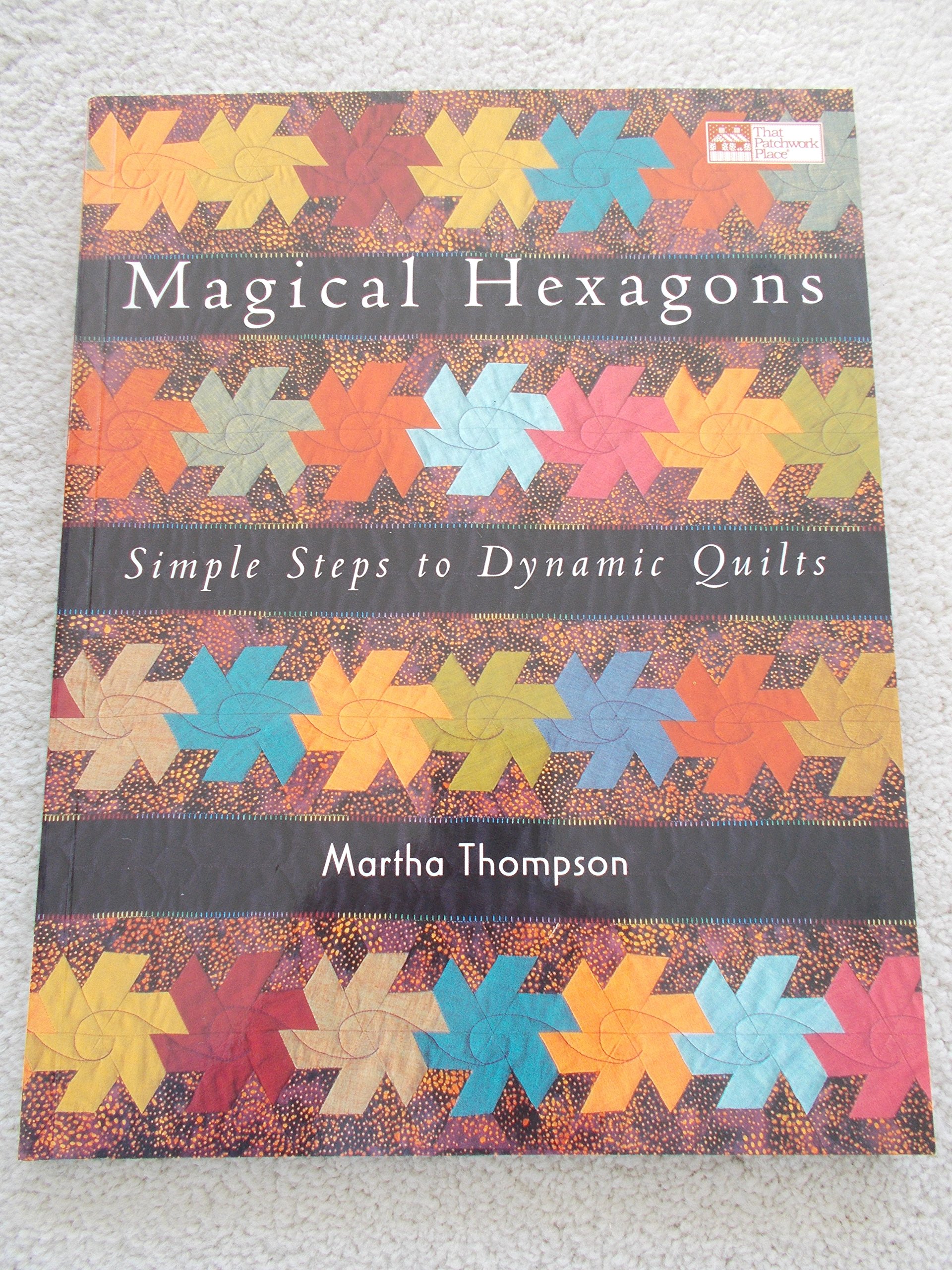 Magical Hexagon Quilting Kit: Easy Step-by-Step Guide for Dynamic Quilts - Perfect for Beginners & Home Decor