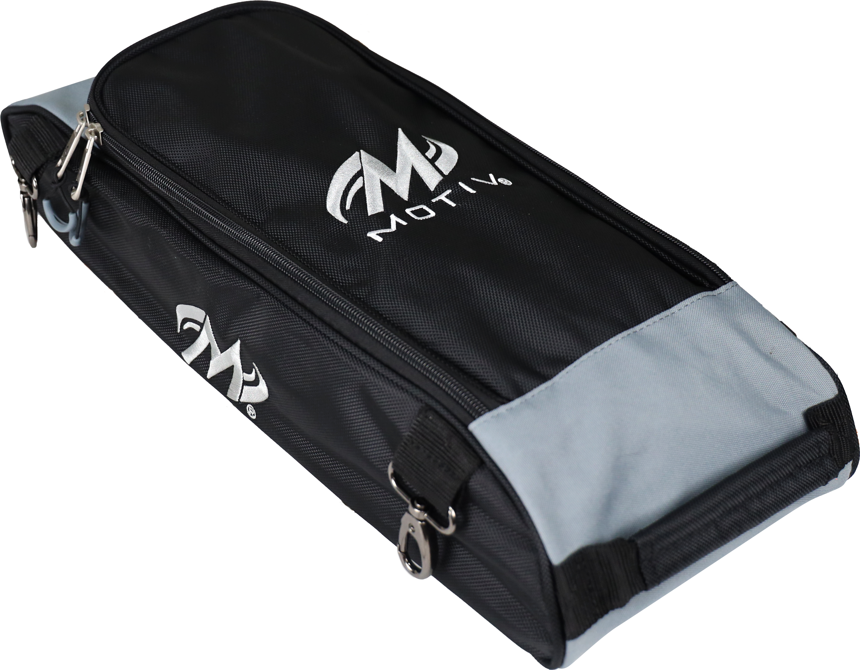 Motiv Ballistix Shoe Bag Covert Black - Durable Waterproof Shoe Storage for Travel & Gym - Perfect for Sneakers, Running Shoes & Sports Gear Organization