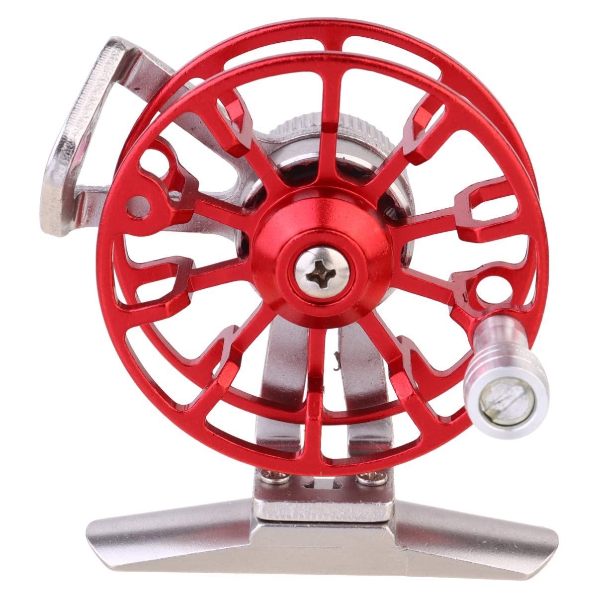 BESPORTBLE 1 Piece Metal Fly Fishing Reel - High Performance Fishing Gear & Spinning Wheel for Trout, Salmon, Bass - Perfect for Freshwater & Saltwater Fishing, Streams & Lakes