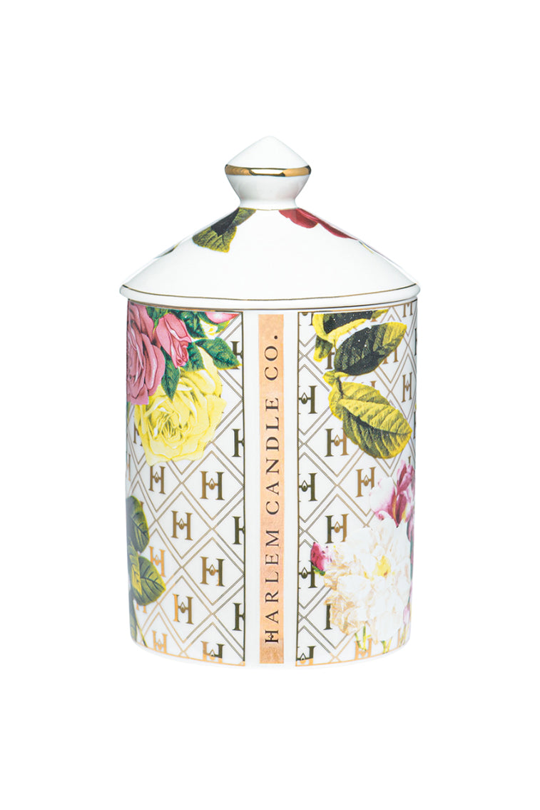Harlem Candle Company - Premium Lady Day Ceramic Scented Candle for Home Decor, Relaxation & Romantic Ambiance - Jazz-Inspired Fragrance for Living Room, Bedroom & Bathroom
