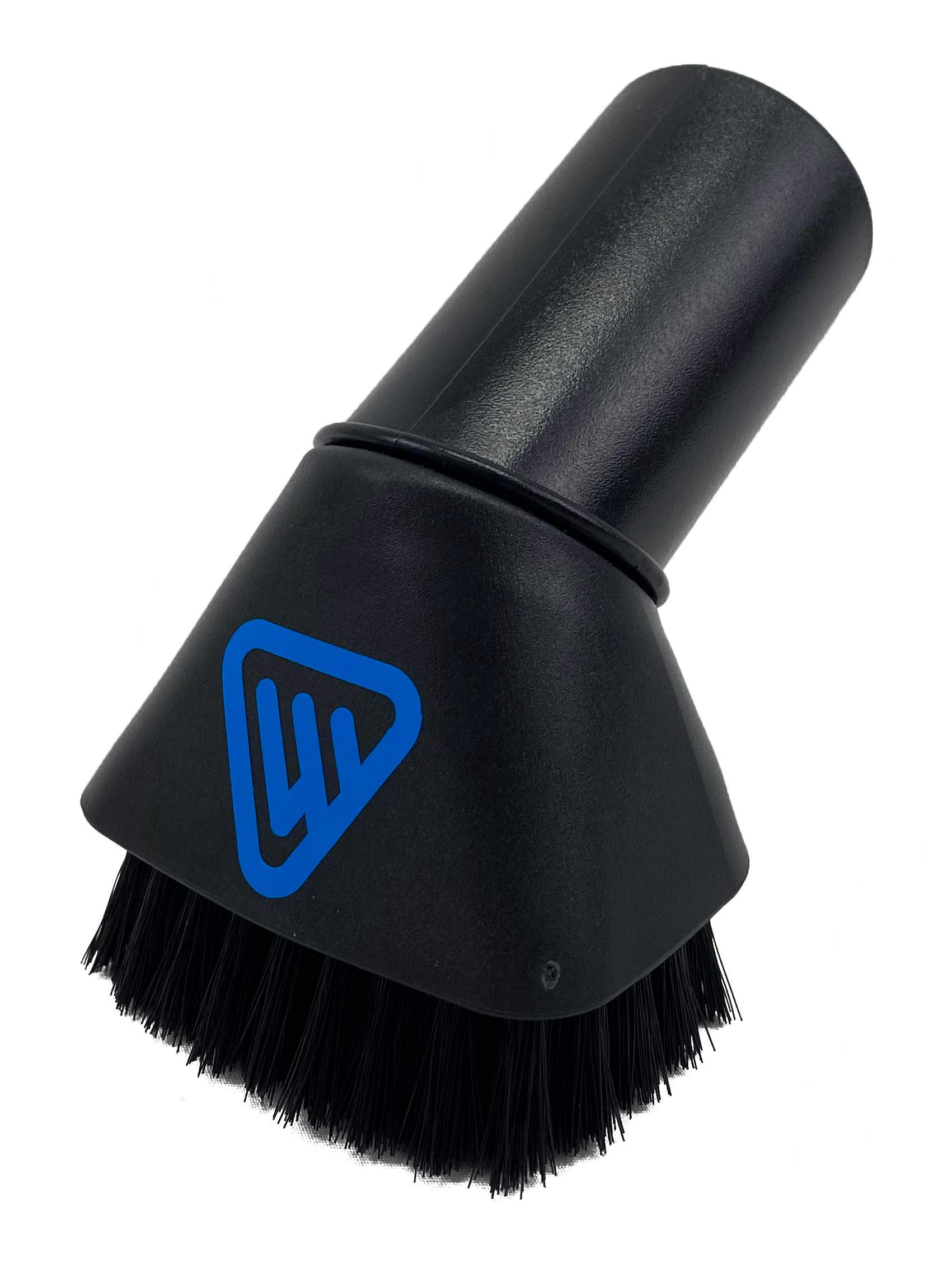 SP050 Vacuum Dust Brush Attachment - 1.25 inch (32mm) & 2.5 inch Dust Brush with 360° Rotatable Head for Home, Car, Furniture & Electronics Cleaning | Perfect for Hard-to-Reach Areas & Delicate Surfaces