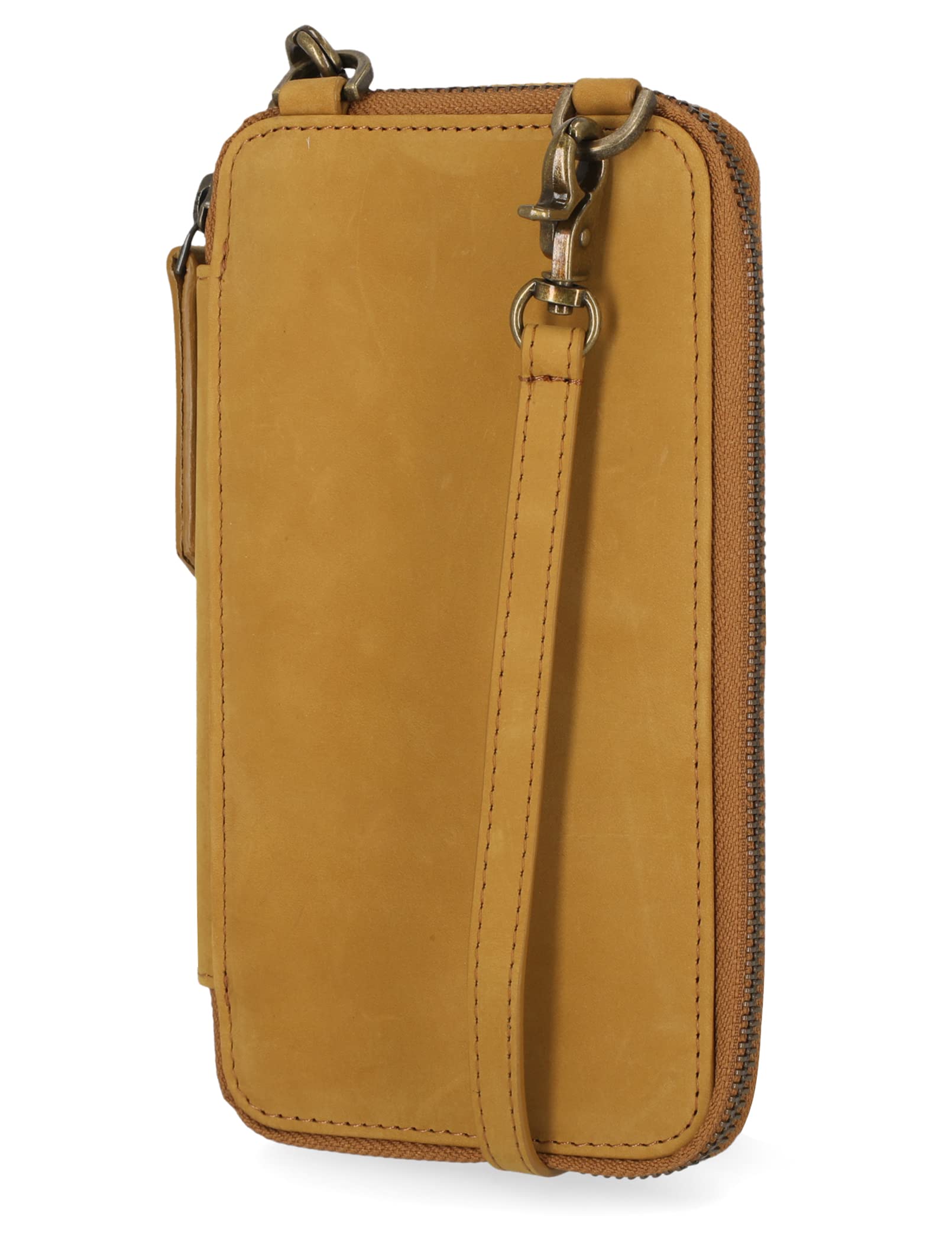 Timberland Women's RFID Leather Crossbody Phone Wallet Bag - Stylish and Secure for Travel, Shopping & Everyday Use