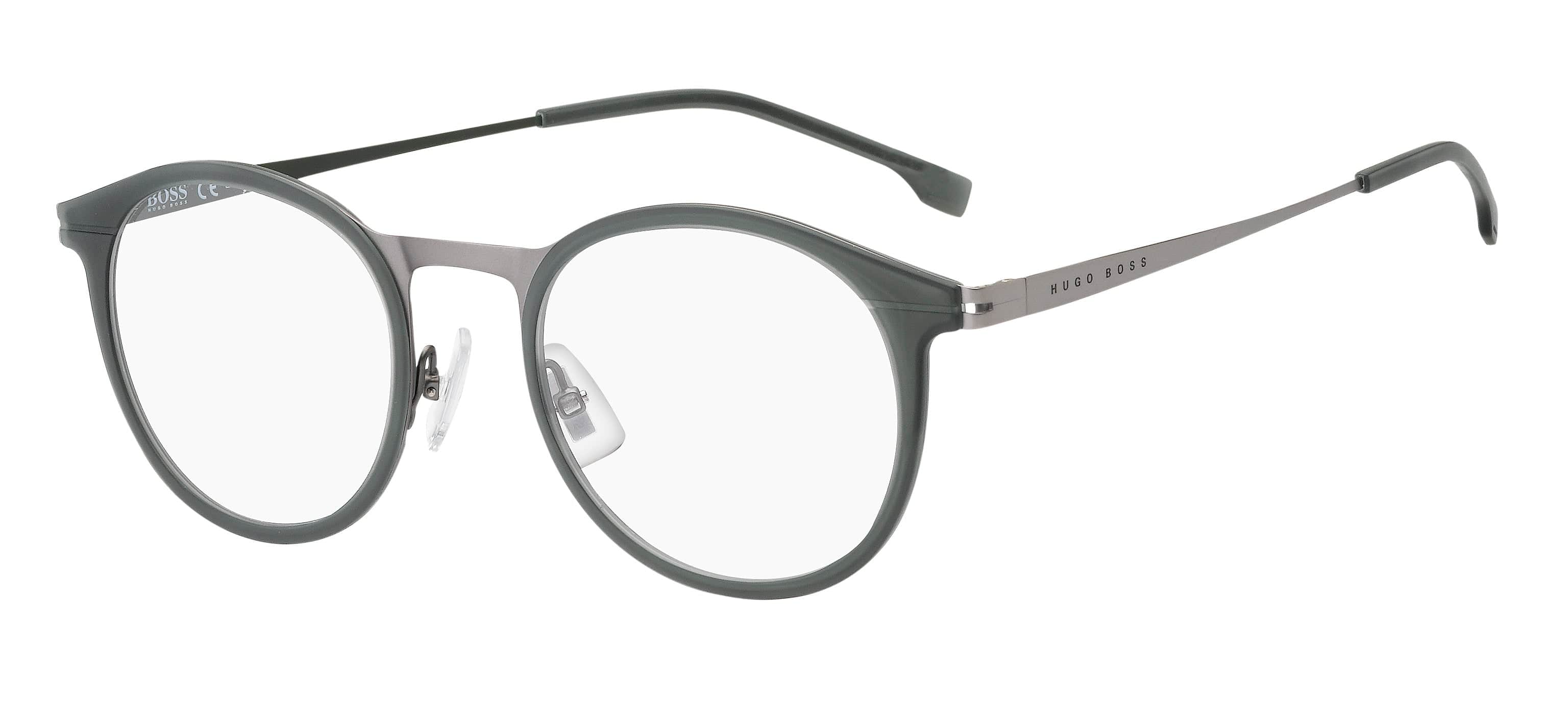 HUGO BOSS BOSS 1245 EEM 4921 Eyeglass Frames for Men & Women - Premium Designer Optical Glasses for Work, Reading & Everyday Wear