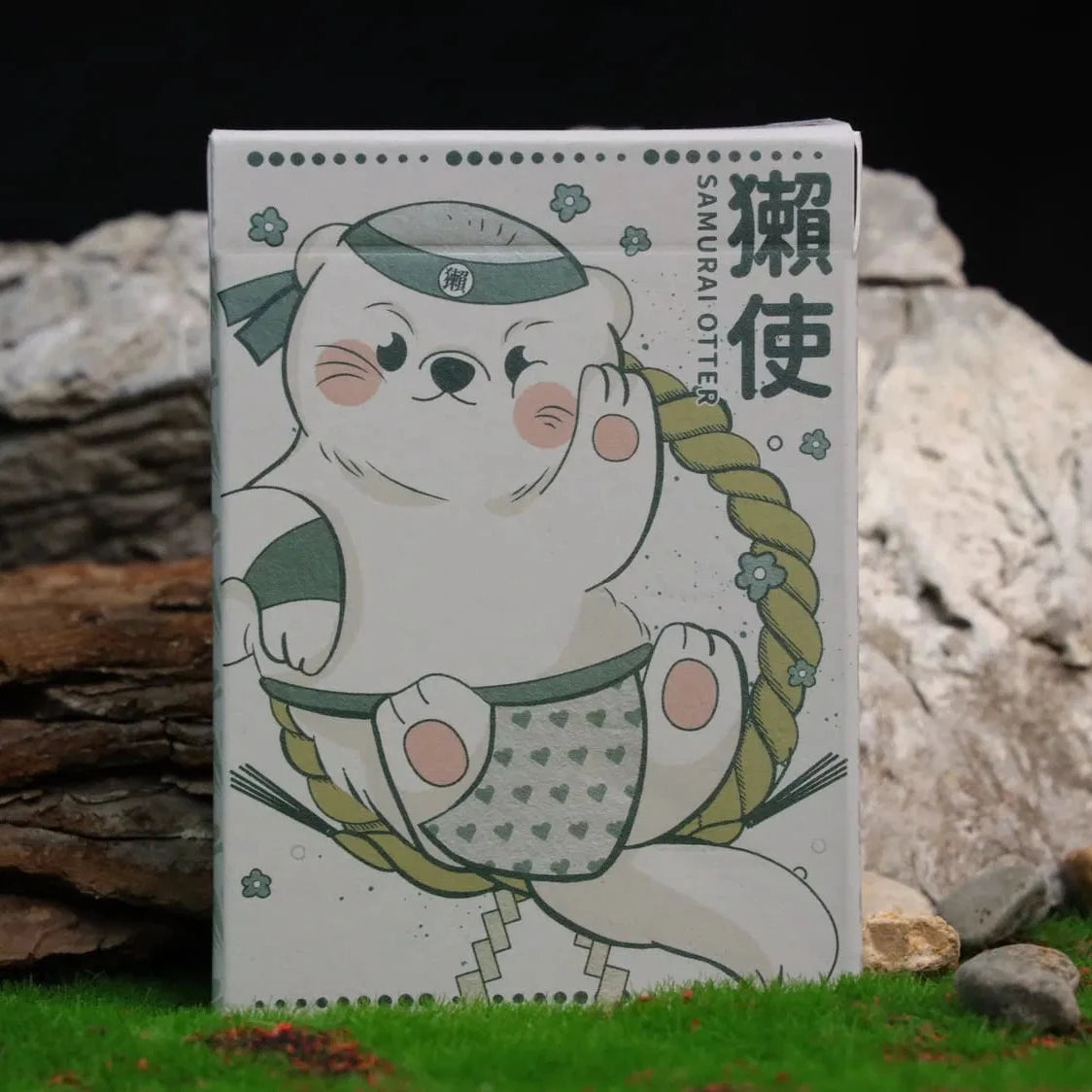 Premium Samurai Otter Mizu Playing Cards - Waterproof & Durable for Poker, Magic Tricks, and Collectors - Perfect for Game Nights, Travel, and Gifts