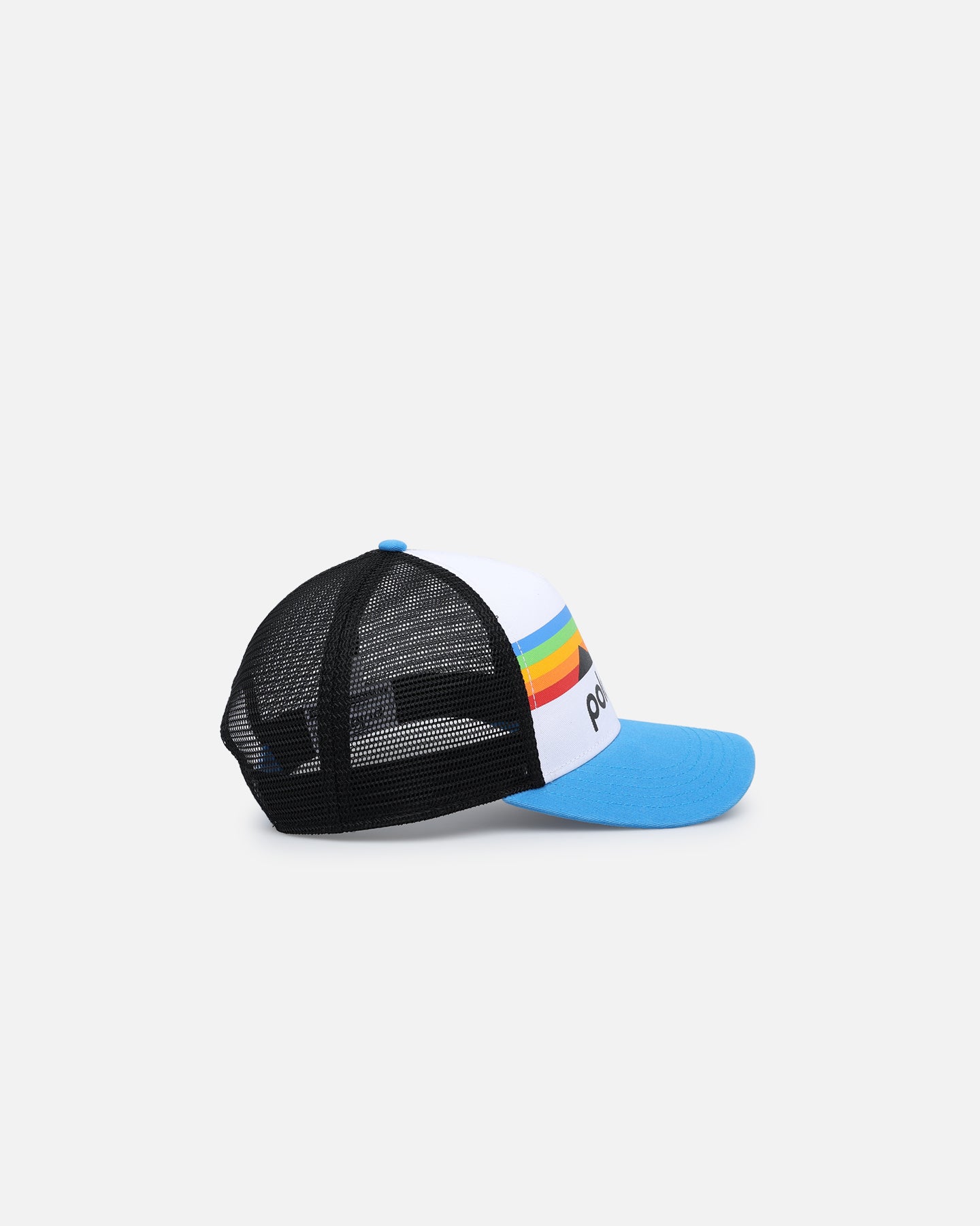 American Needle Sinclair Trucker Snapback Hat - Black, White & Blue Adjustable Snapback Cap for Men & Women - Perfect for Casual Wear, Sports & Outdoor Activities