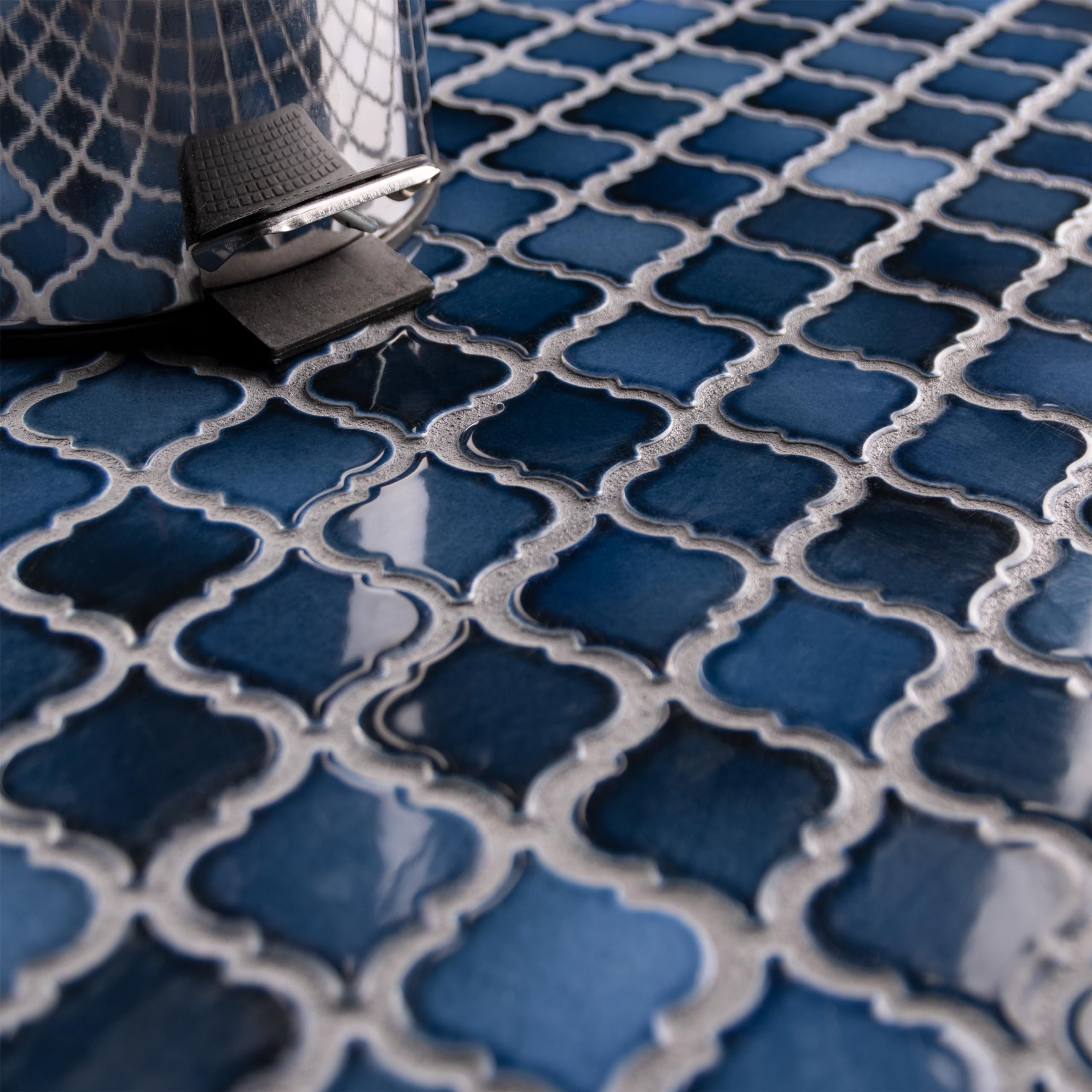 Merola Tile Hudson Tangier Midnight 12-3/8
