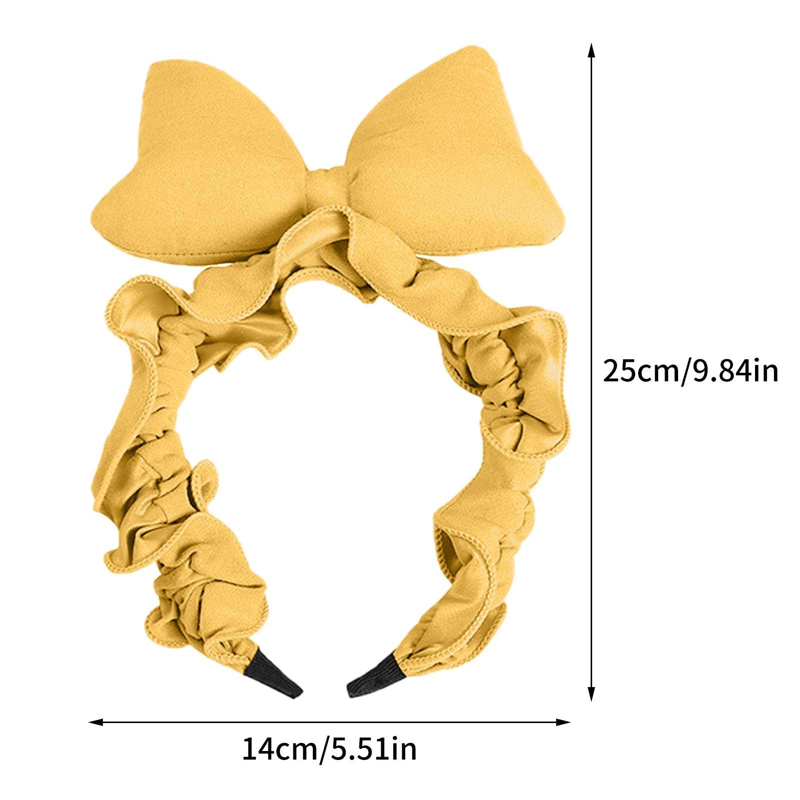 Elegant Bow Headband for Women & Girls - Stretchable Hair Bands with Cute Bows - Perfect for Weddings, Parties, and Everyday Fashion Accessories