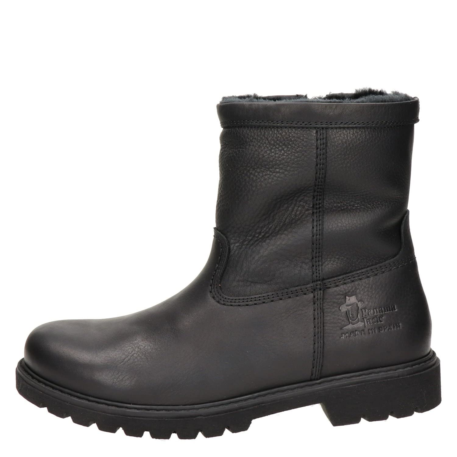 Panama Jack Men's Leather Biker Boots - Stylish Motorcycle Riding Boots for Men | Durable & Comfortable for Everyday Wear & Outdoor Adventures