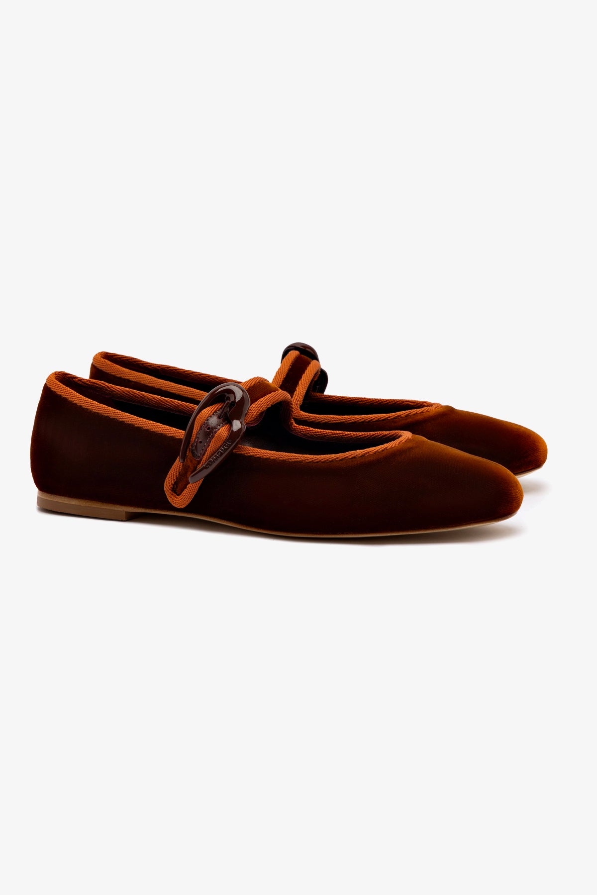 Verona Ballet Flats in Genuine Leather Velvet - Elegant & Comfortable Women's Shoes for Work, Casual Wear & Special Occasions