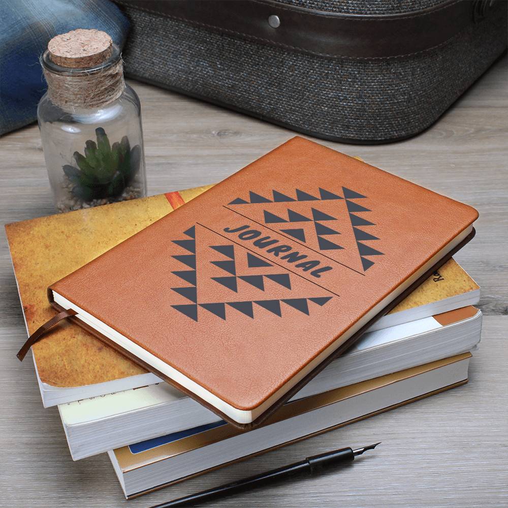 Premium Leather Journal with Southwest Motif - Handcrafted Writing Notebook for Writers, Travelers & Artists | Perfect Gift for Book Lovers, Journaling & Creative Writing Inspiration