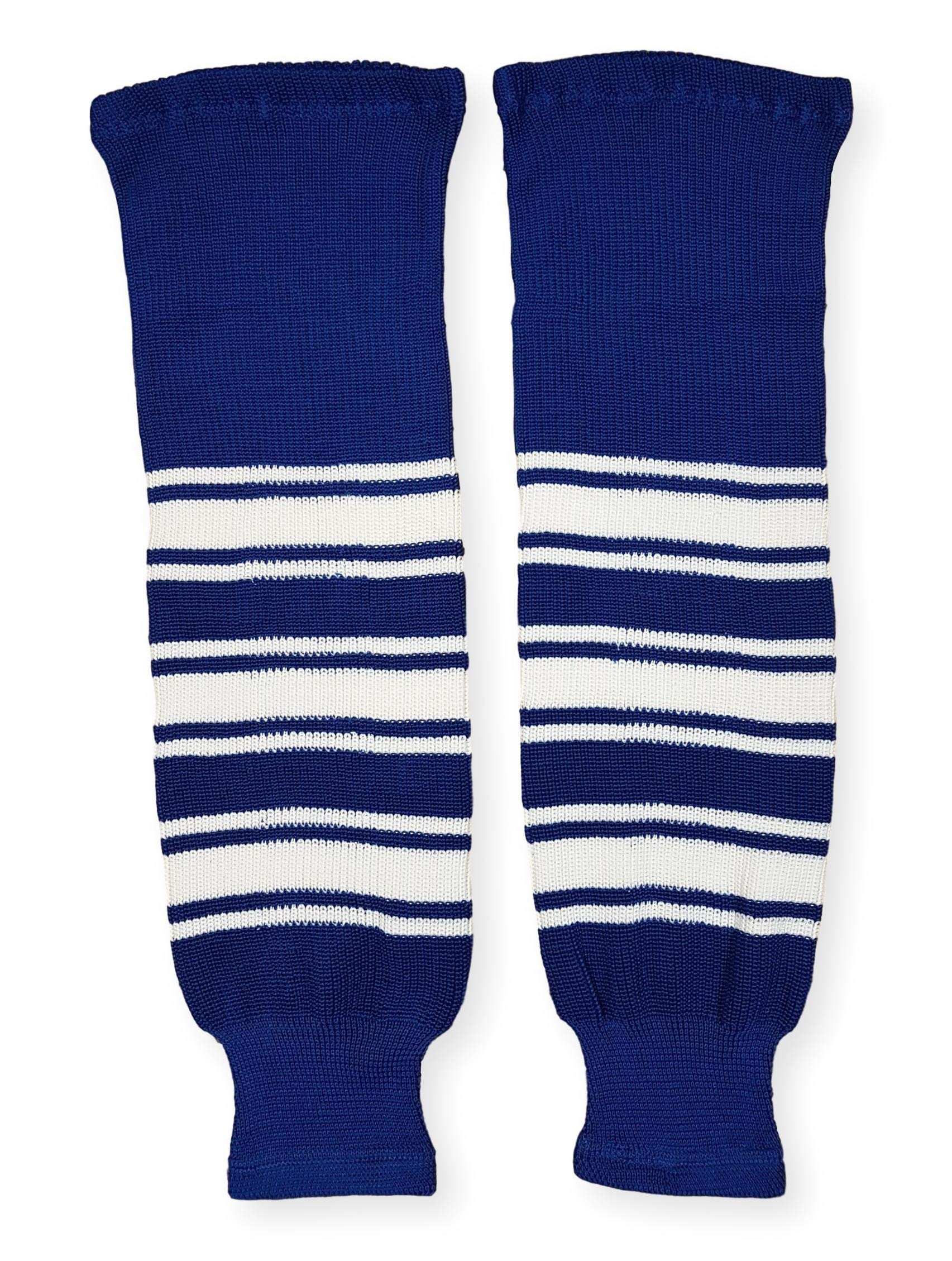 Zechy Hockey Socks for Youth, Men & Seniors - Breathable Knit Hockey Socks for Ice Skating & Field Hockey - Multiple Sizes Available for Comfortable Sports Performance
