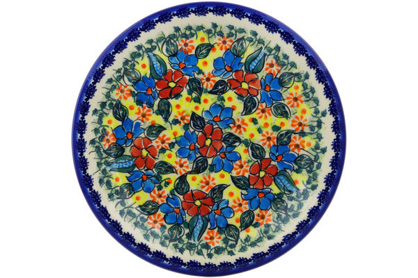 10-Piece Dinner Plate Set with Bold Poppies Design - Elegant Tableware for Daily Meals, Dinner Parties & Home Decor
