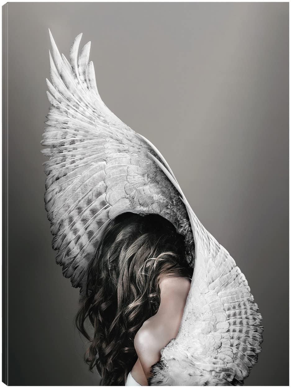 Nike Canvas Wall Art - Premium Fine Art Print by Design Fabrikken - 42x56 Inches - Ready to Hang for Living Room, Bedroom, Office & More - Perfect for Sports Fans & Modern Home Decor