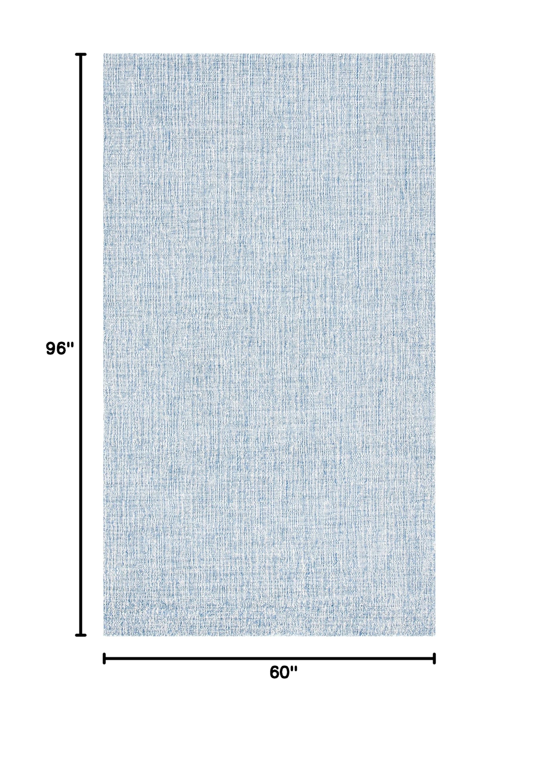 SAFAVIEH Natural Fiber Collection Handmade Jute Area Rug - 5' x 8' Dark Blue, Eco-Friendly & Durable Floor Covering for High Traffic Areas | Perfect for Living Room, Bedroom & Home Decor (NFB801N)