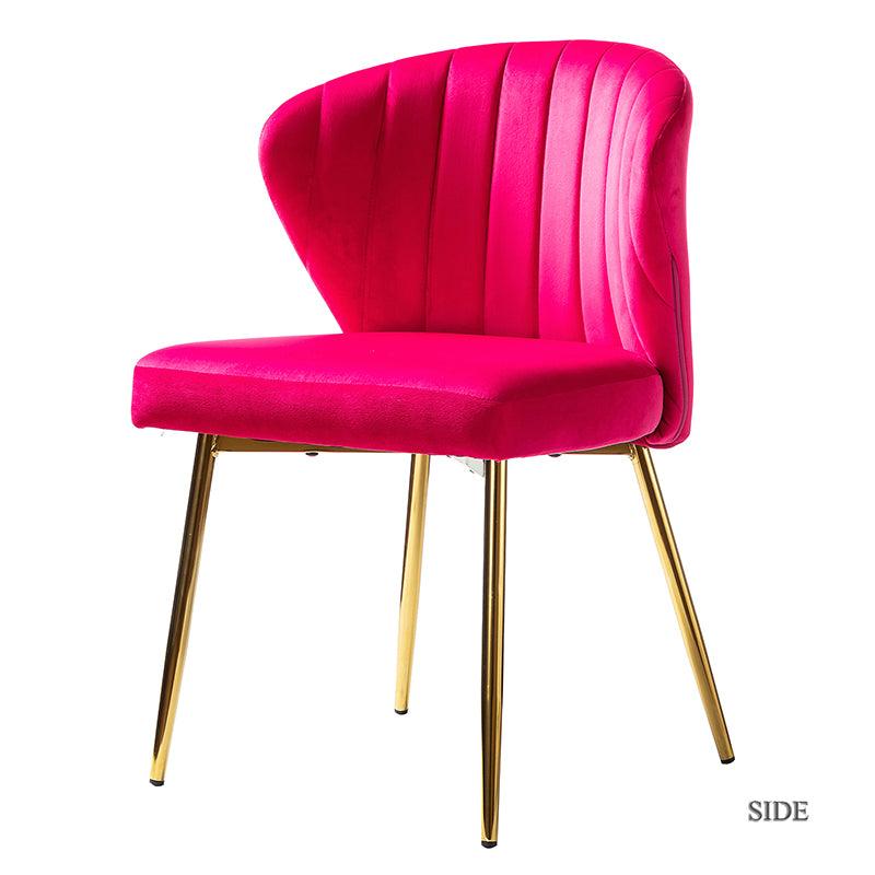 Luxury Aruna Velvet Upholstered Accent Chair - Soft Velvet Fabric, Comfortable Seating for Living Room, Bedroom, or Office - Elegant Home Decor & Stylish Furniture
