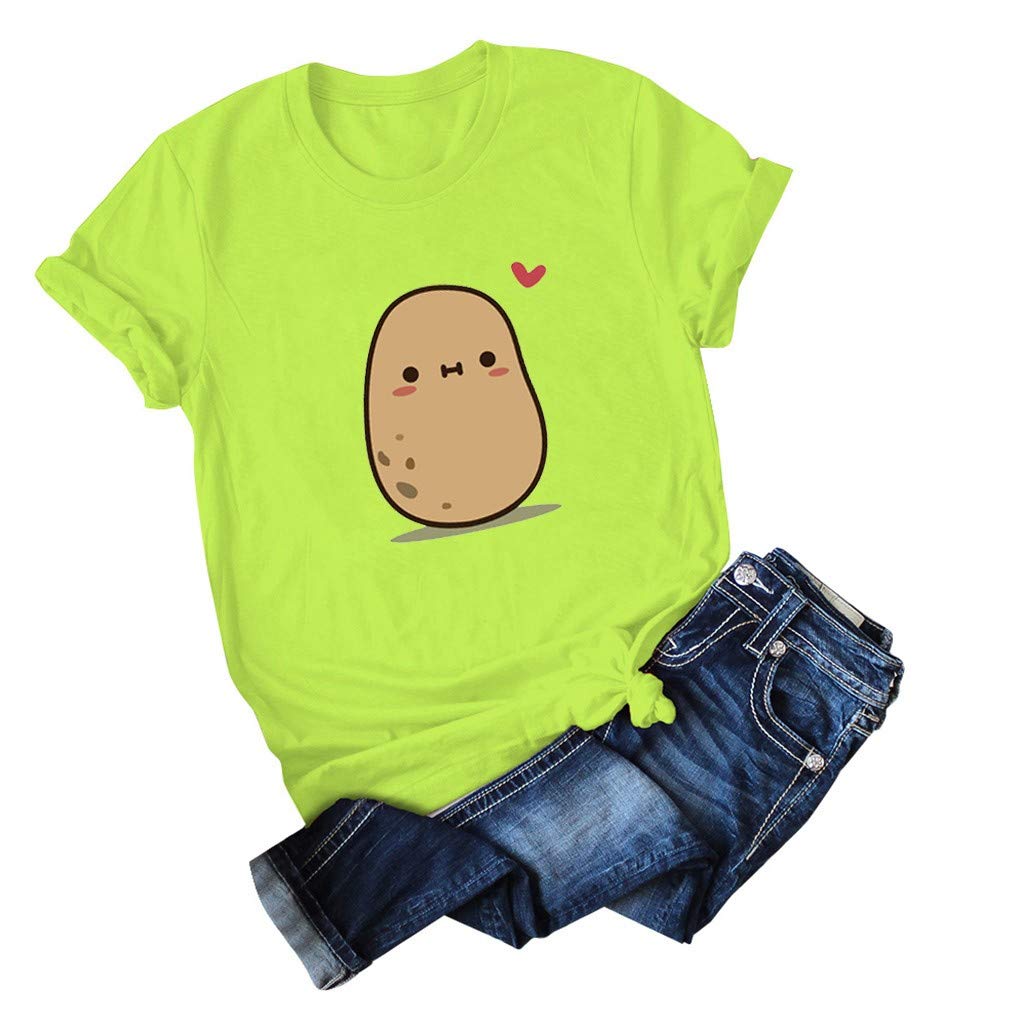 Gibobby Women's Graphic Funny T-Shirt - Cute Casual Tee for Teen Girls & Women | Perfect for Summer Outfits, Parties & Everyday Wear