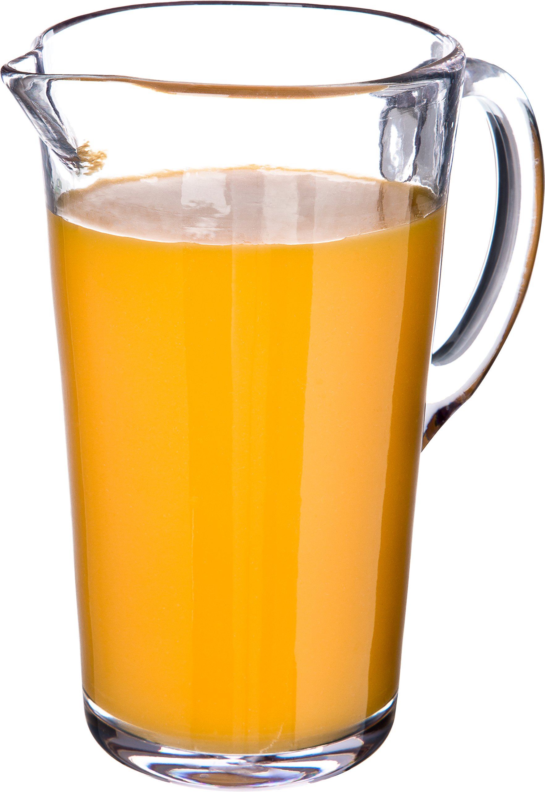 Carlisle MIN544307 74 oz Clear Tritan Mingle Pitcher - BPA-Free, Durable & Dishwasher Safe - Perfect for Restaurants, Bars, Catering & Home Use (Pack of 4)