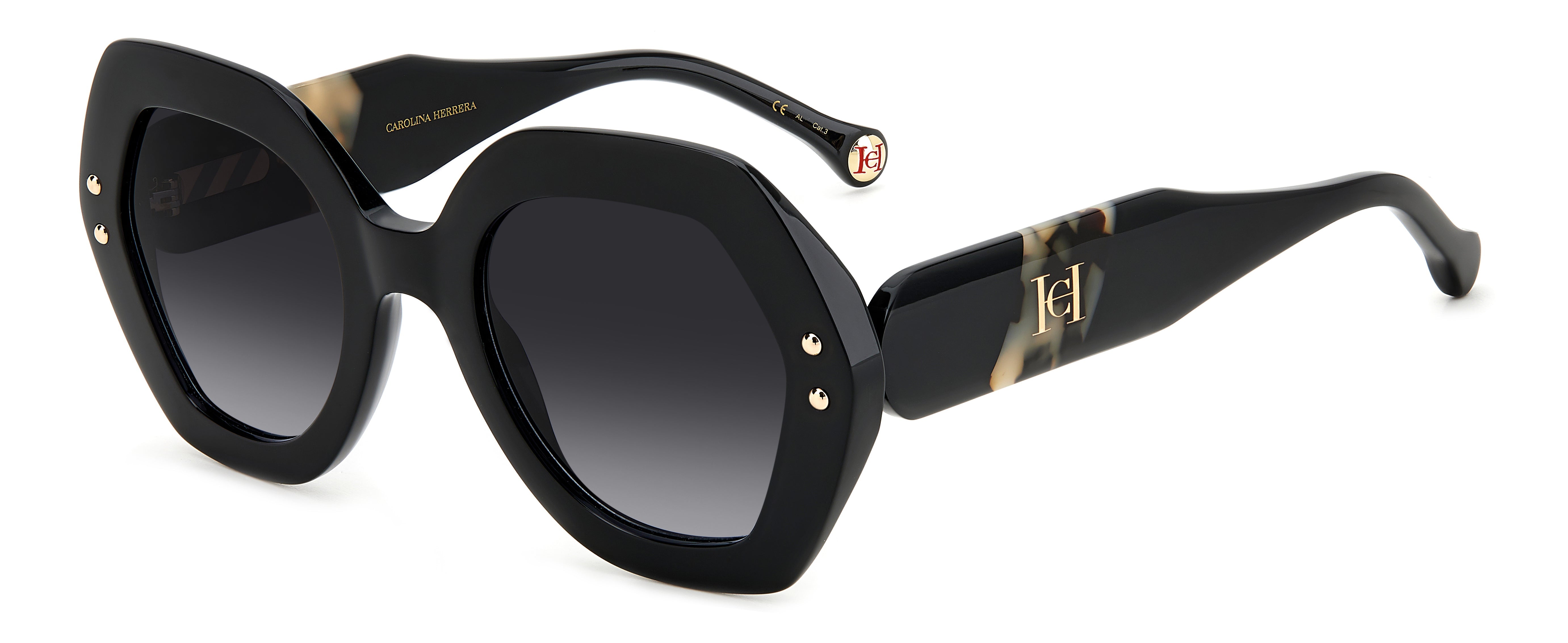 Carolina Herrera HER 0126/S Women's Designer Sunglasses - UV Protection & Polarized Lenses for Driving, Beach & Outdoor Activities