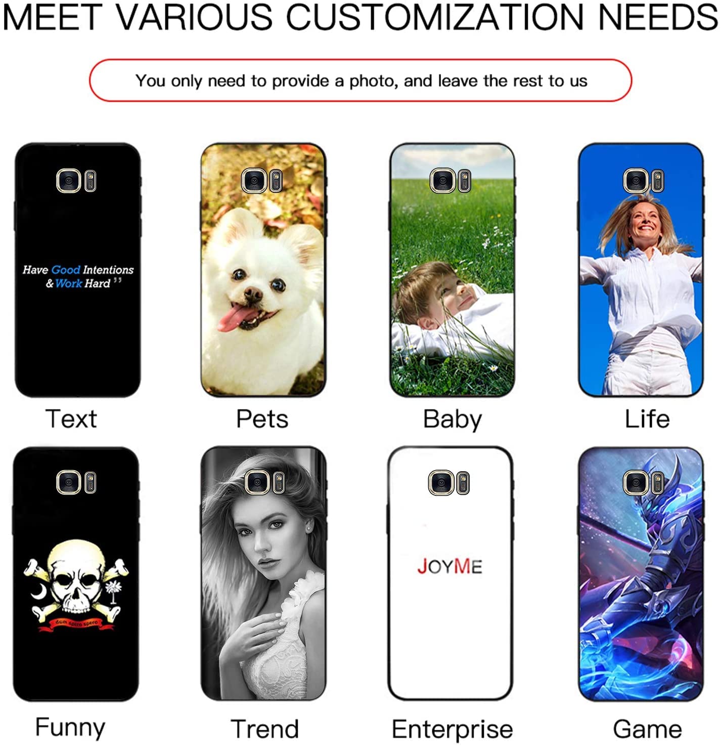 Custom Photo Phone Case for Samsung Galaxy S22 Ultra - Personalized TPU Cover with Your Own Image/Text - Durable Protective Case for Everyday Use, Travel & Gifts