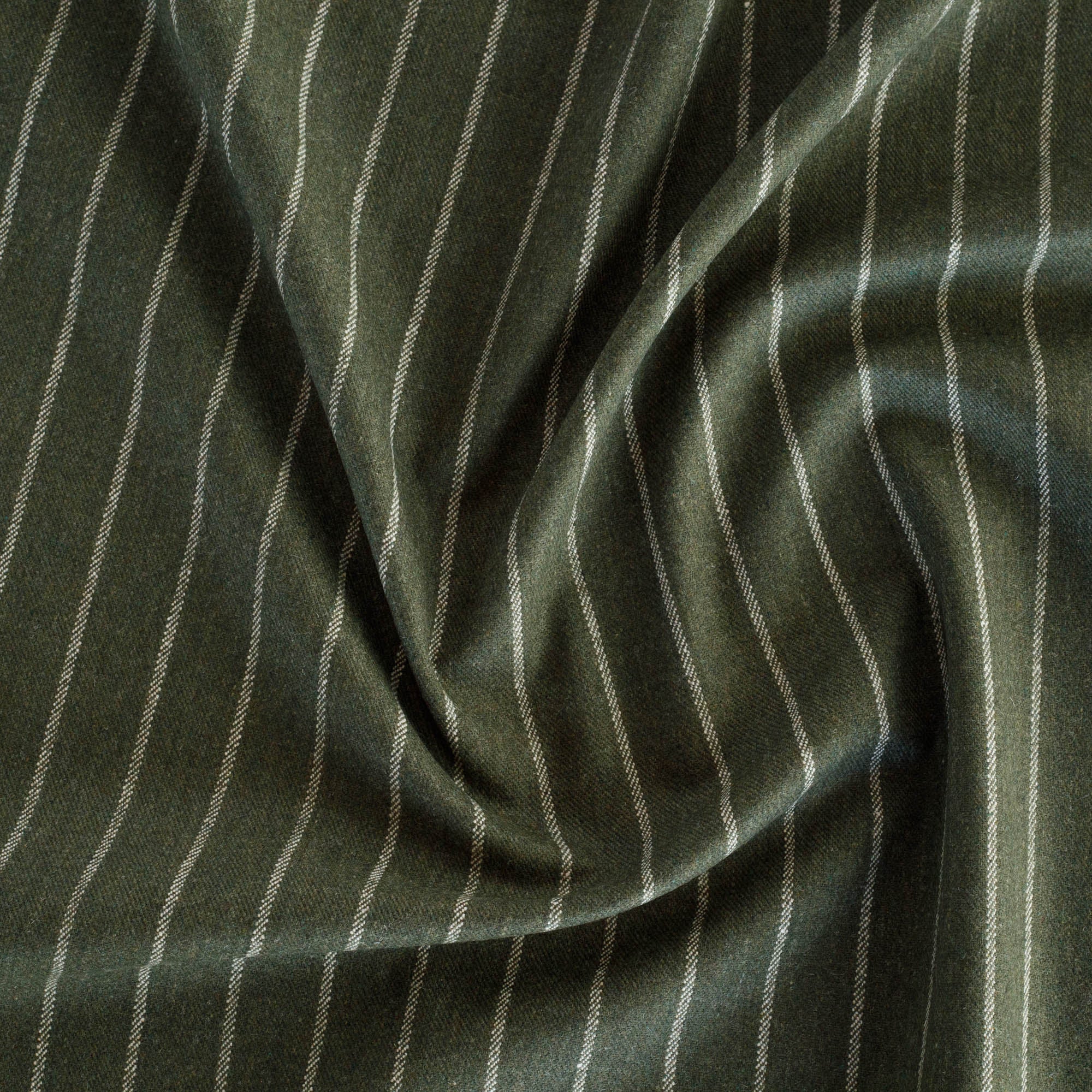 Premium Hunter Stripe Fabric - Soft Moss Green Upholstery Material for DIY Projects, Home Decor & Crafts | Perfect for Sofas, Curtains & Pillow Covers