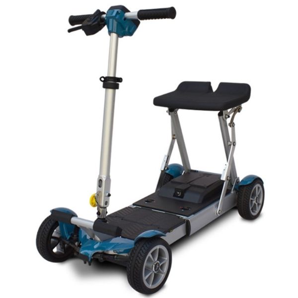 EV Rider Gypsy Q2 Folding Mobility Scooter - Lightweight & Portable Electric Scooter for Seniors & Adults - Perfect for Travel, Shopping & Outdoor Adventures