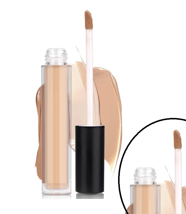 Full Coverage Concealer - Matte & Poreless Liquid Concealer for Dark Circles & Blemishes | Perfect for Everyday Makeup & Photo Shoots