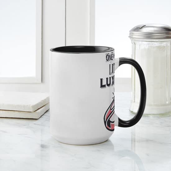 Monopoly Luxuries 15 oz Ceramic Coffee Mug (444ml) - Perfect for Hot & Cold Drinks, Office, Home, or Gifts
