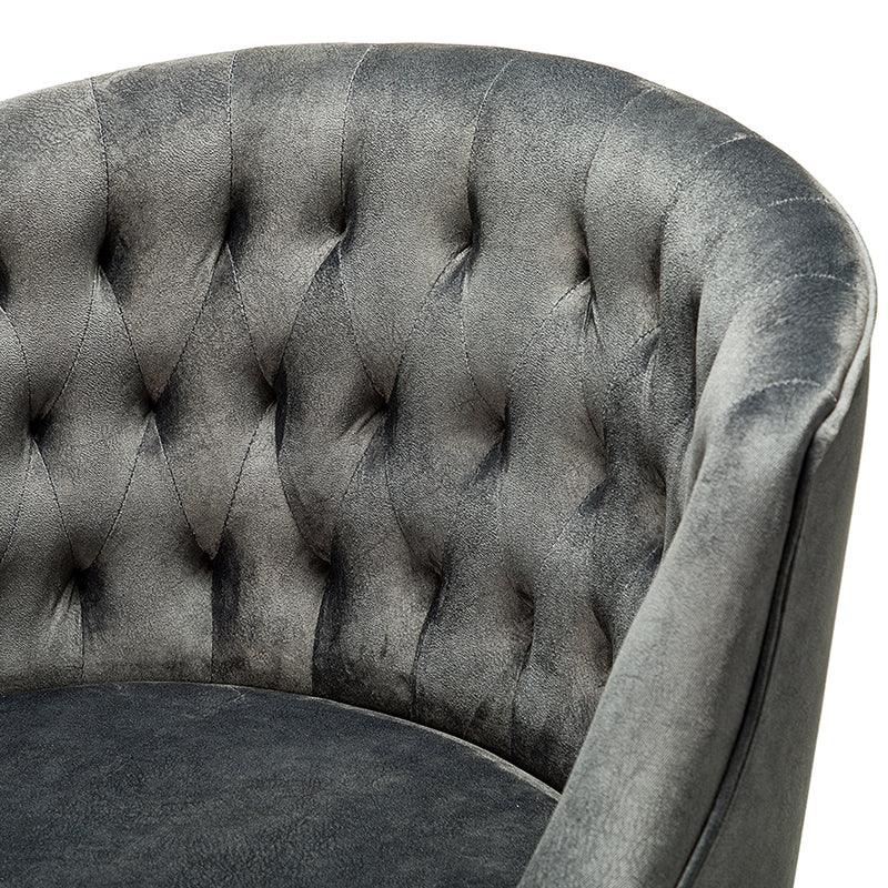 Penelope Velvet Tufted Office Chair - Ergonomic Executive Desk Chair with Lumbar Support - Perfect for Home Office, Gaming & Workspace Comfort