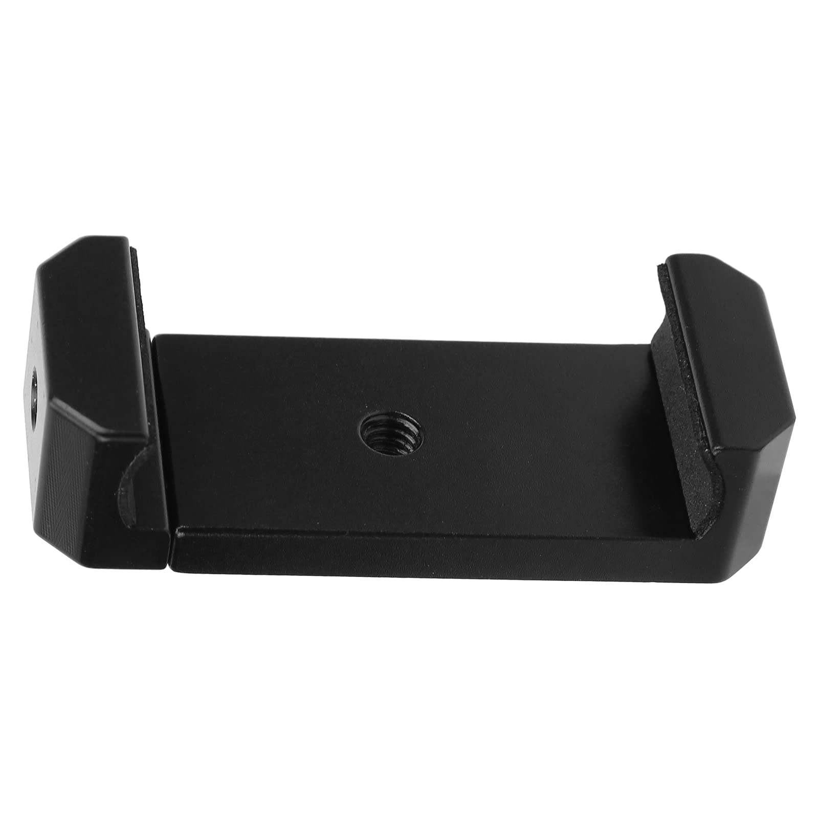 Universal All-Metal Smartphone Tripod Mount Clamp - Adjustable Width with 1/4