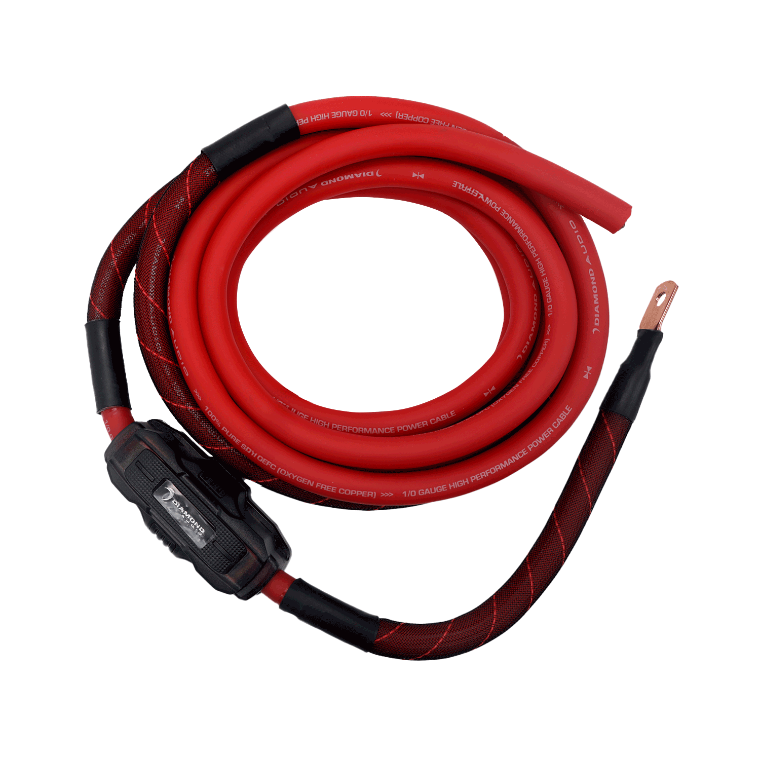 HX02 2 Channel 0 Gauge Car Amplifier Installation Kit with RCA Interconnect & 20ft Speaker Cable - for Car Audio System Upgrade, Bass Boost, and Professional Sound Installation