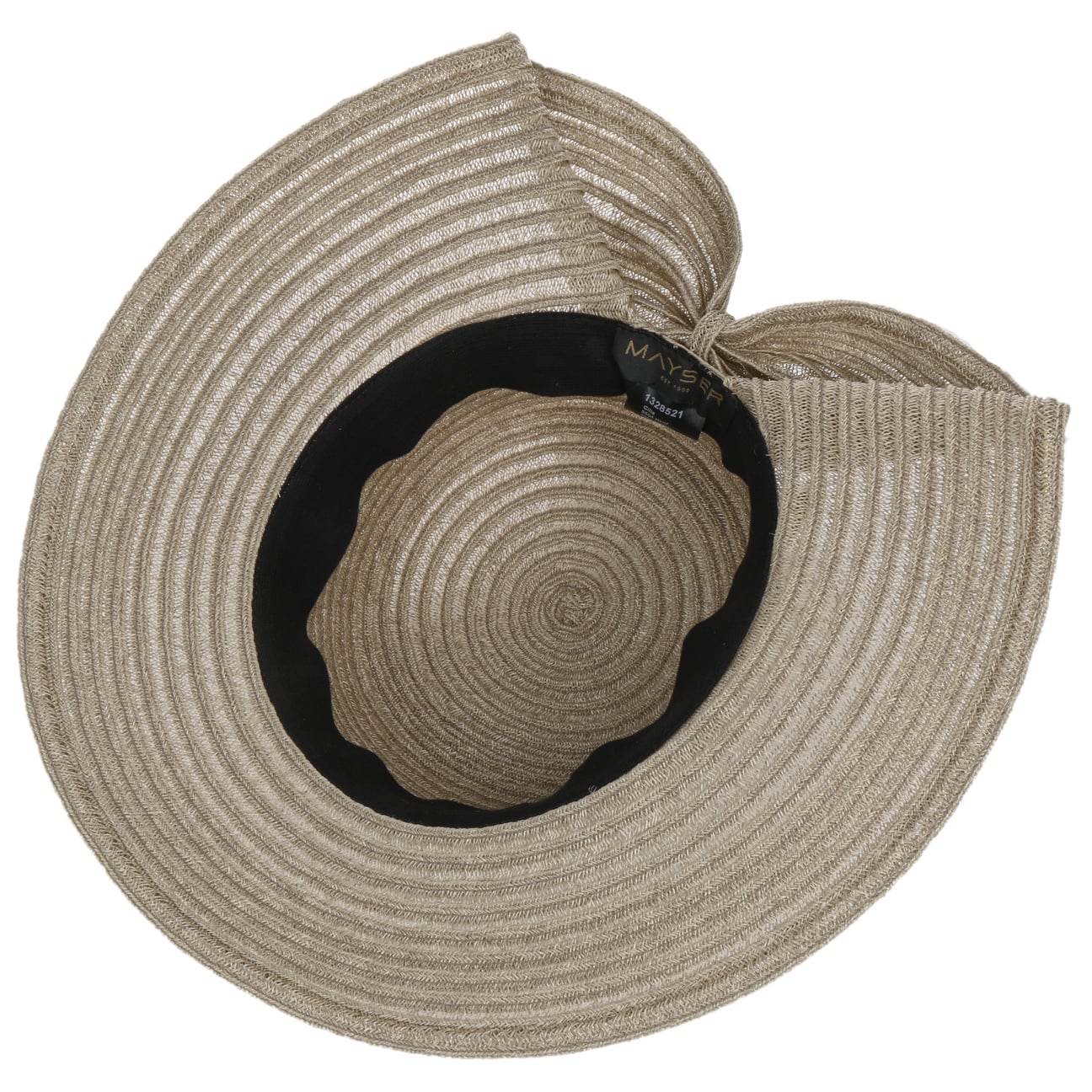 Mayser Cilina Hemp Hat for Women & Men - Breathable Summer Sun Hat with UPF Protection - Perfect for Beach, Gardening, and Outdoor Activities