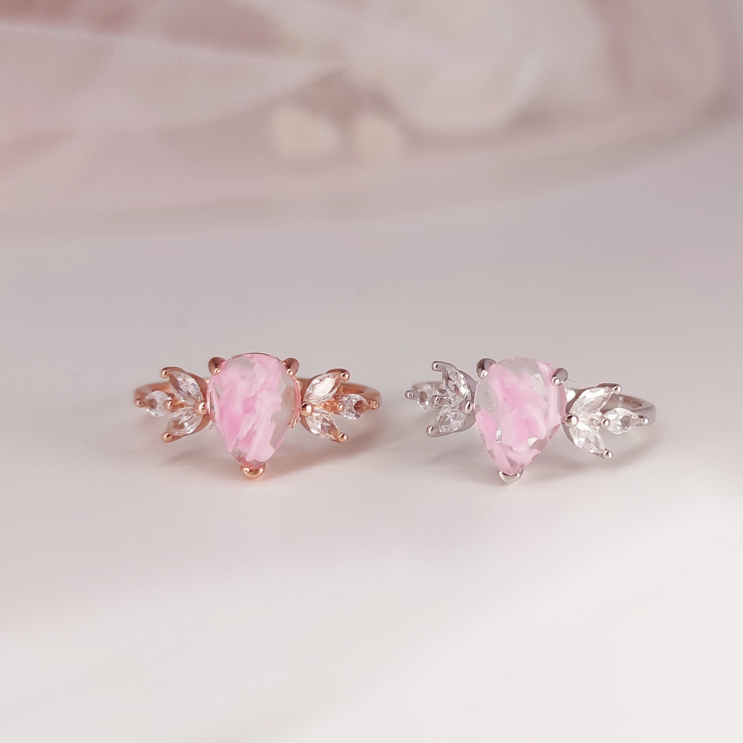 Soul's Journey Teardrop Pregnancy Test Ring - Accurate Early Detection, Elegant Jewelry Design for Women - Perfect for Gifts, Announcements & Special Moments
